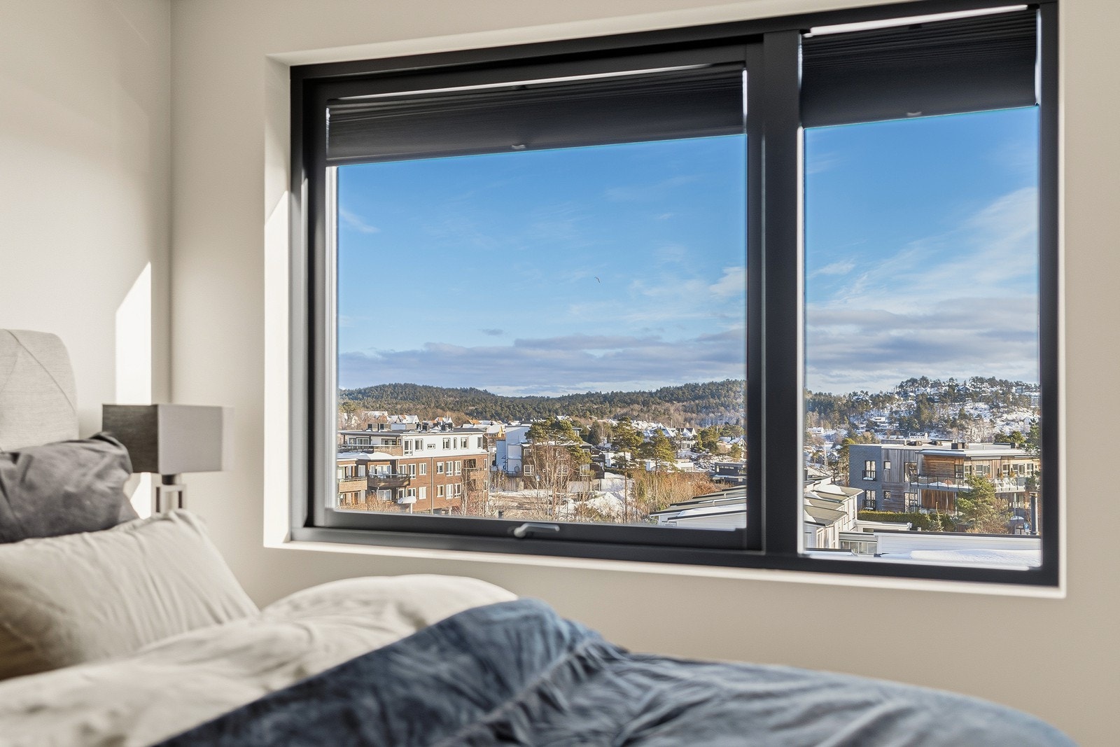 Utsikt fra soverom Galleribilde