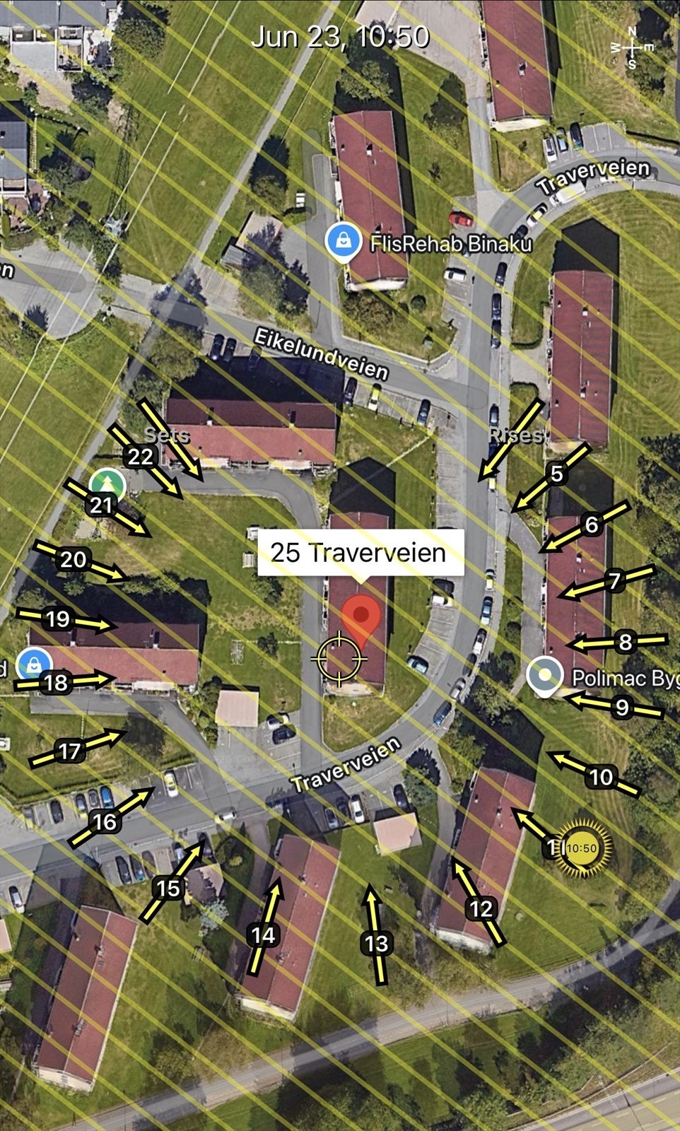 Solkart - illustrasjon Galleribilde