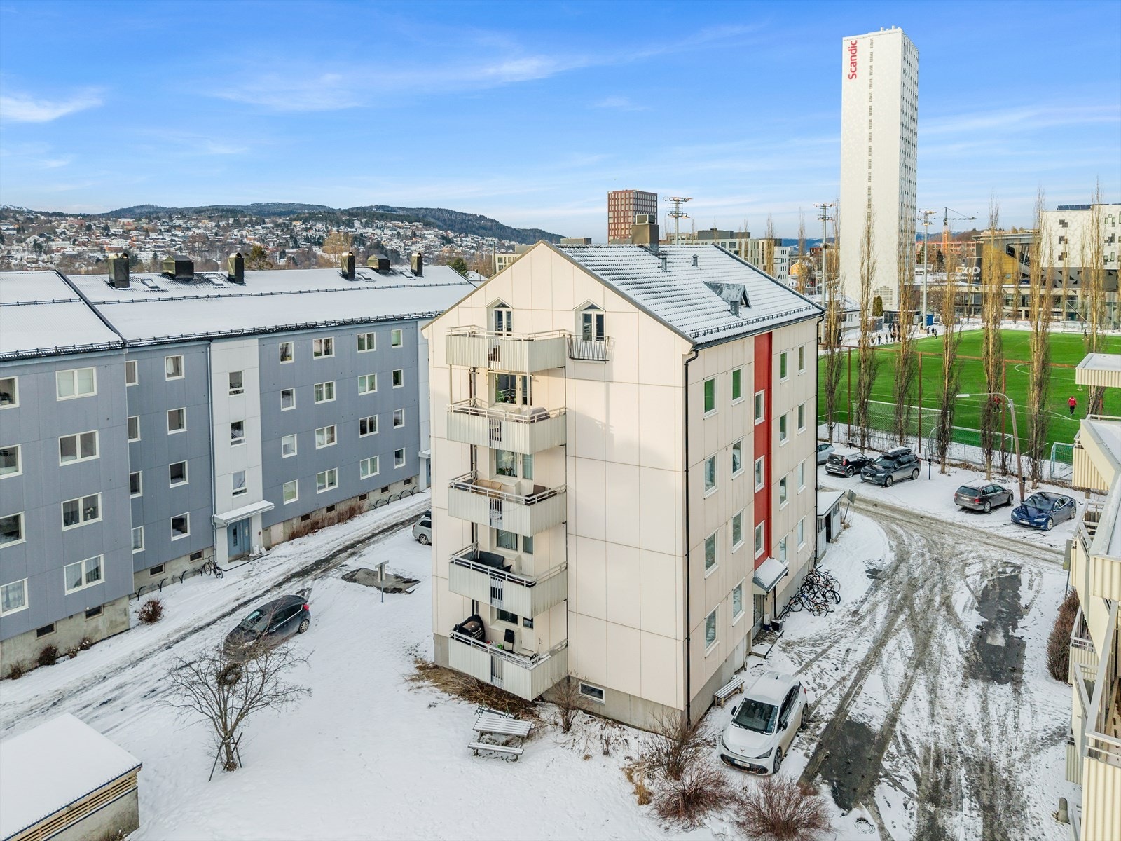 Dronefoto Galleribilde