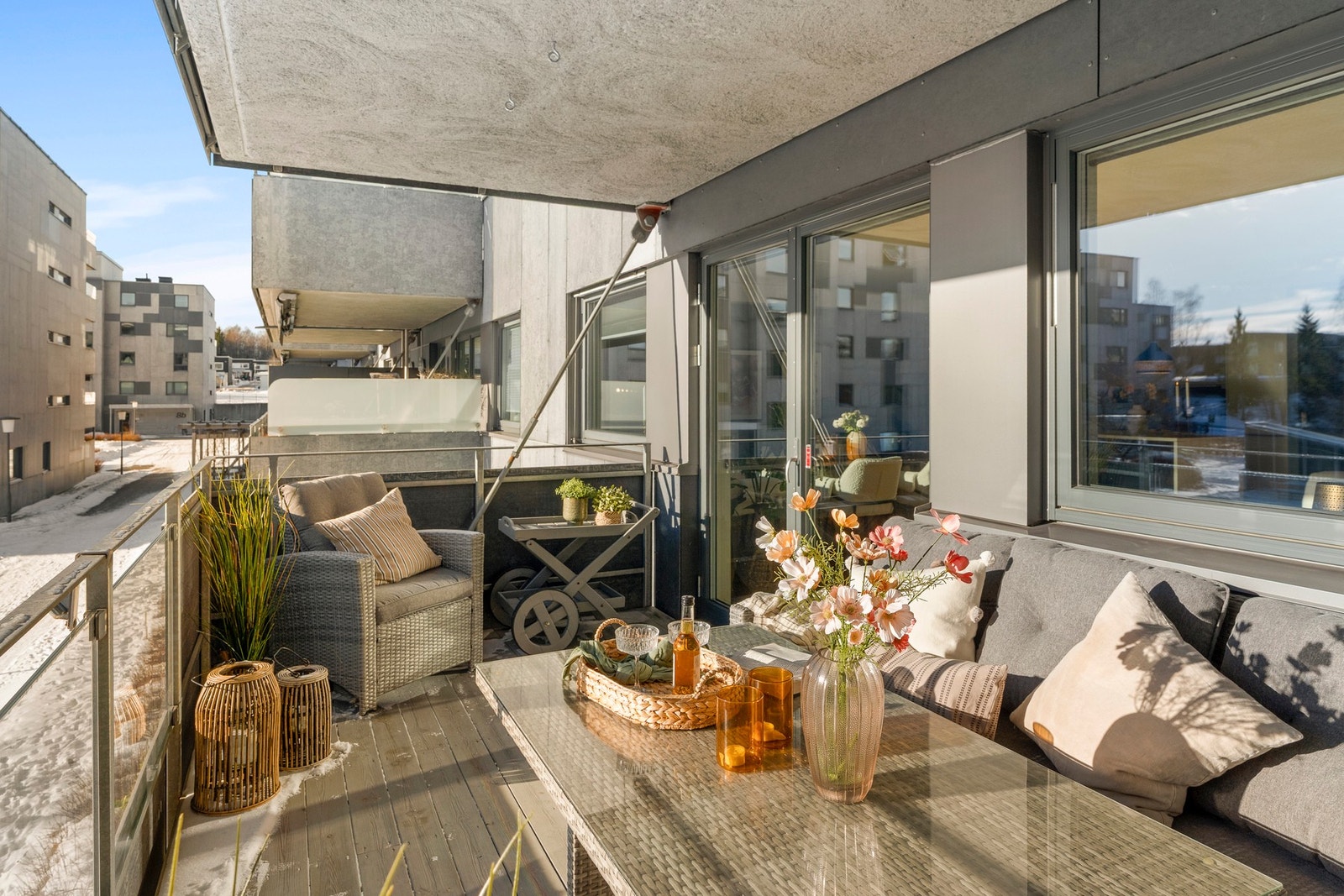 Her får du det beste fra to verdener - enkel tilgang til både natur og byliv. Galleribilde