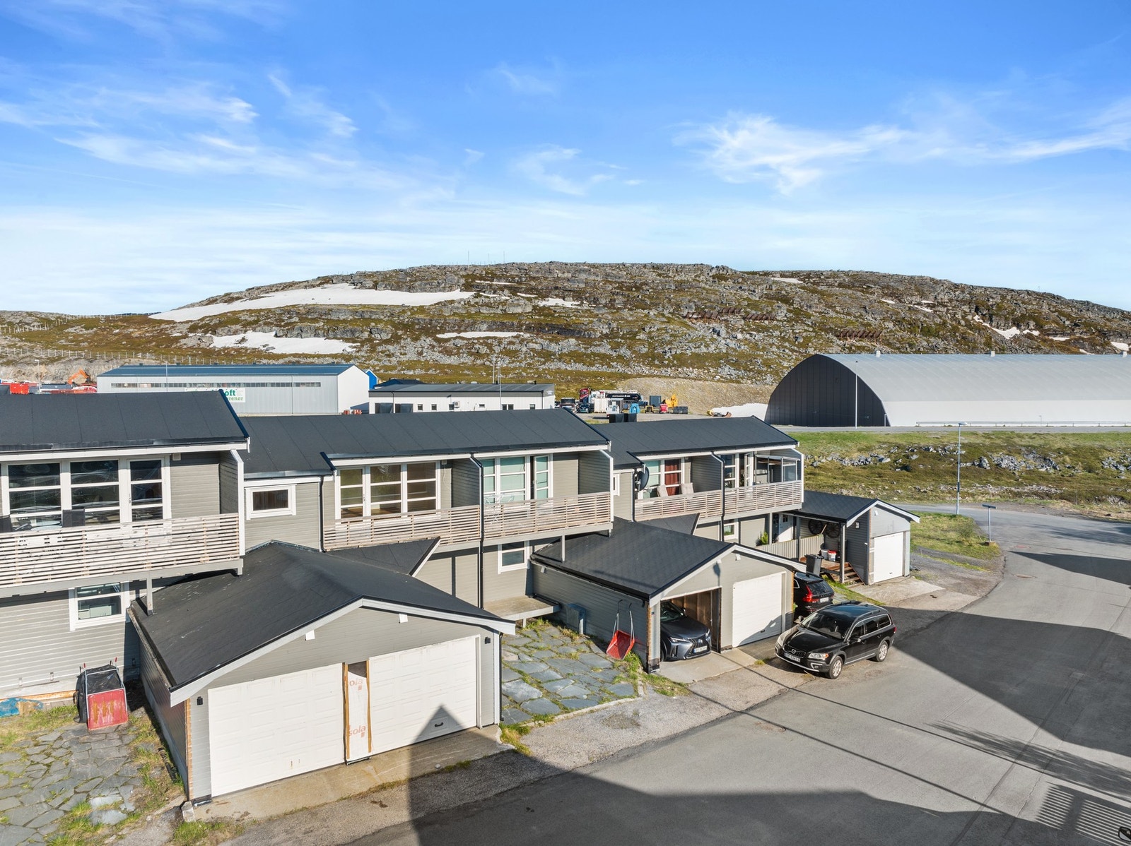 Fasade Sommer Galleribilde