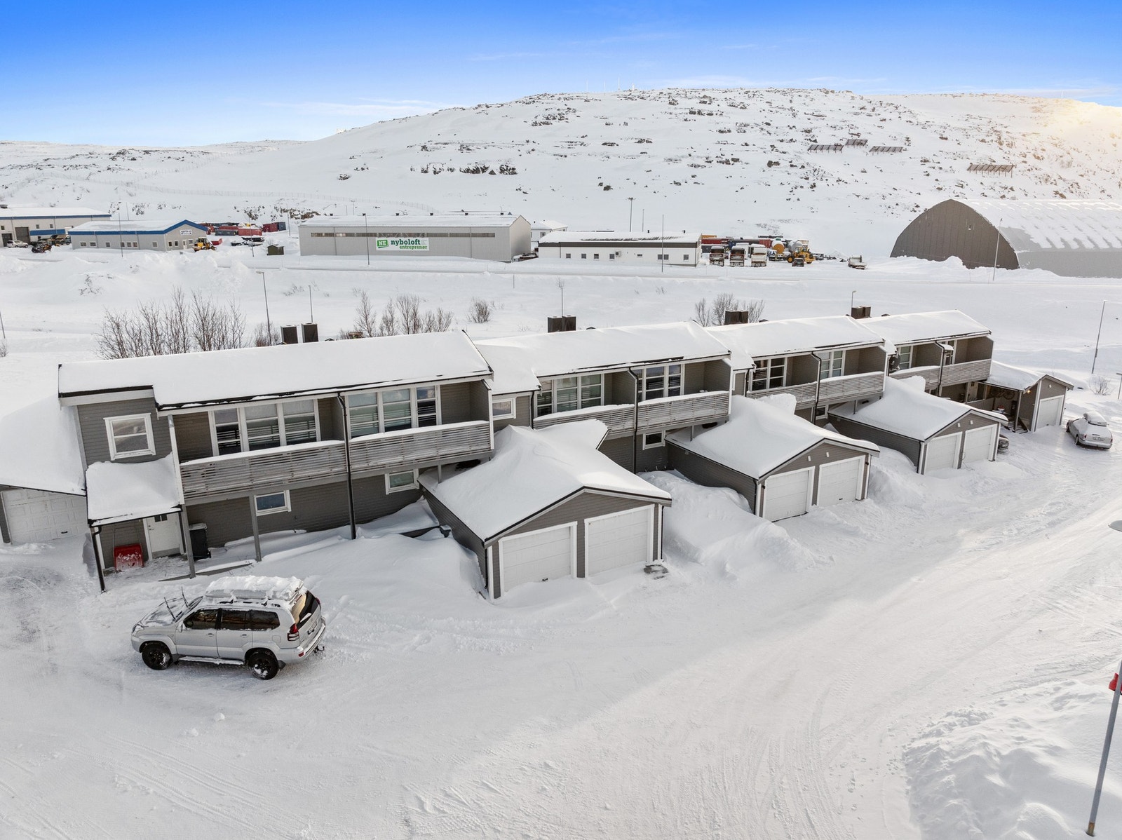 Fasaderekke Galleribilde