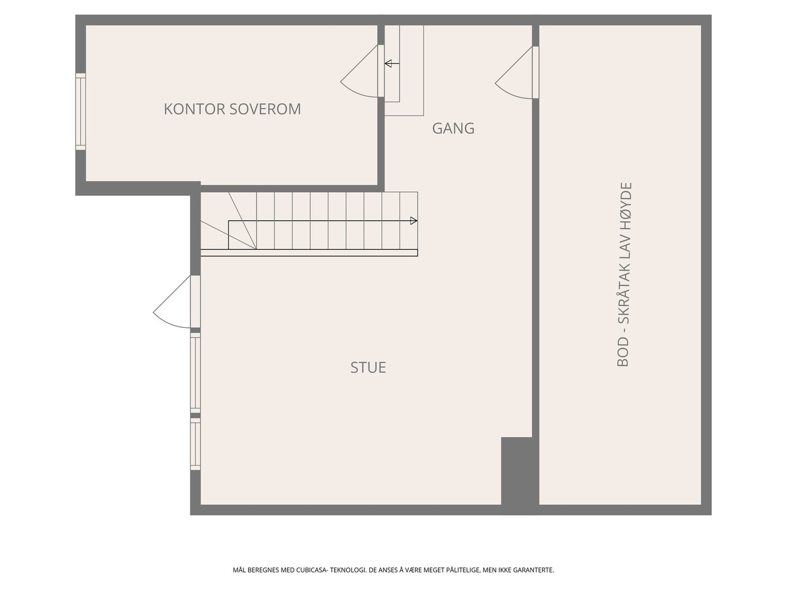 Planskisse 2 etg Galleribilde