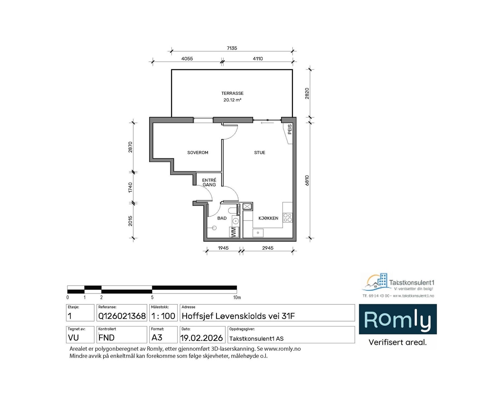 Plantegning. Galleribilde