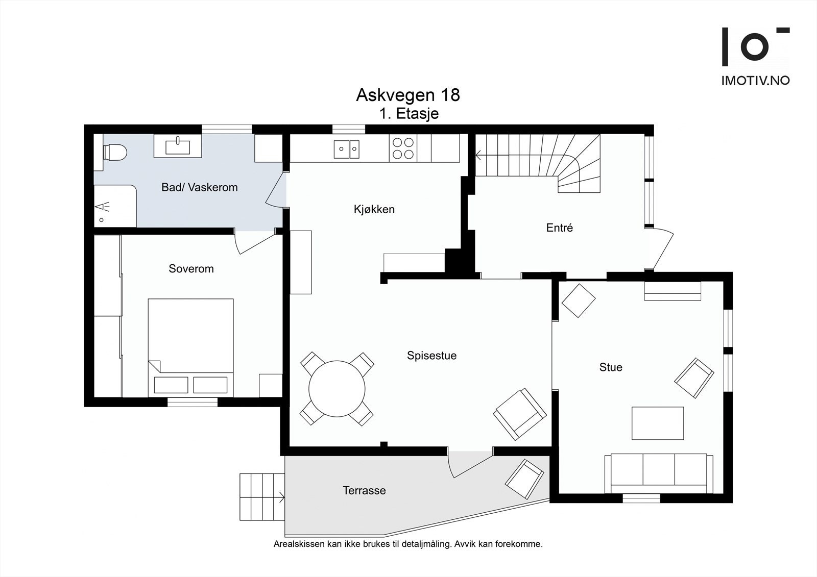 Plantegning første etasje. Galleribilde