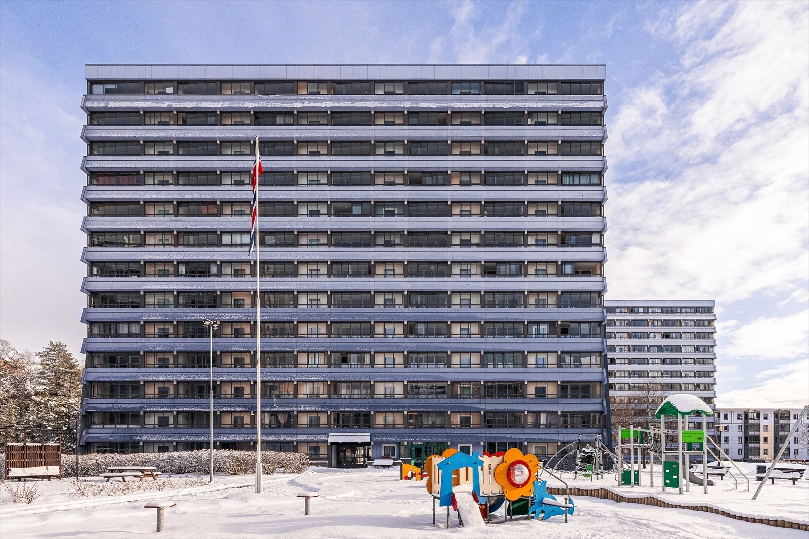 Velholdt fasade som gir et god førsteinntrykk Galleribilde