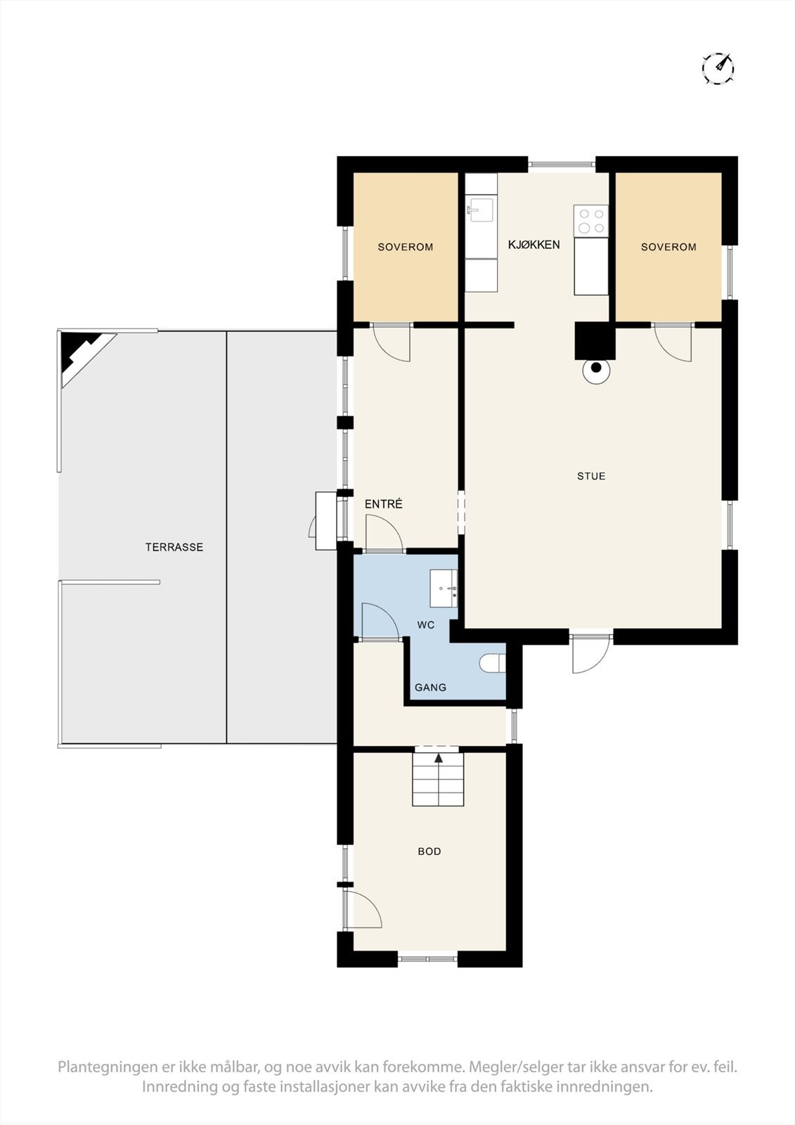 Plantegning. Galleribilde