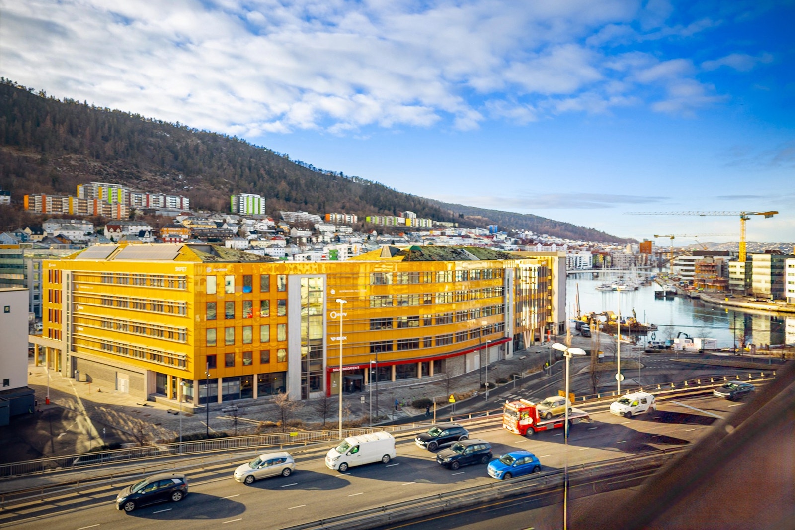 Utsikt vestover Galleribilde