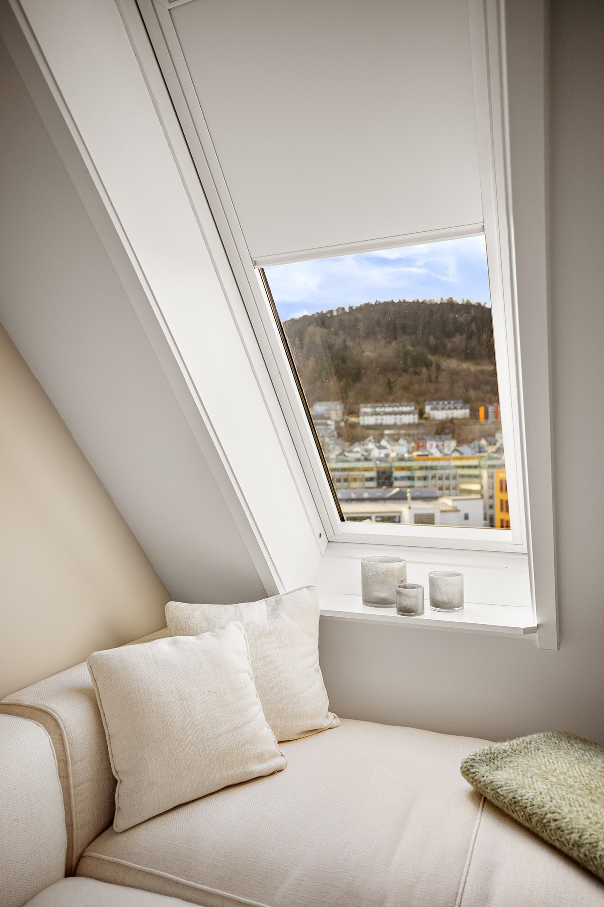 Se om det er snø på Løvstakken, for da er det kaldt. Galleribilde