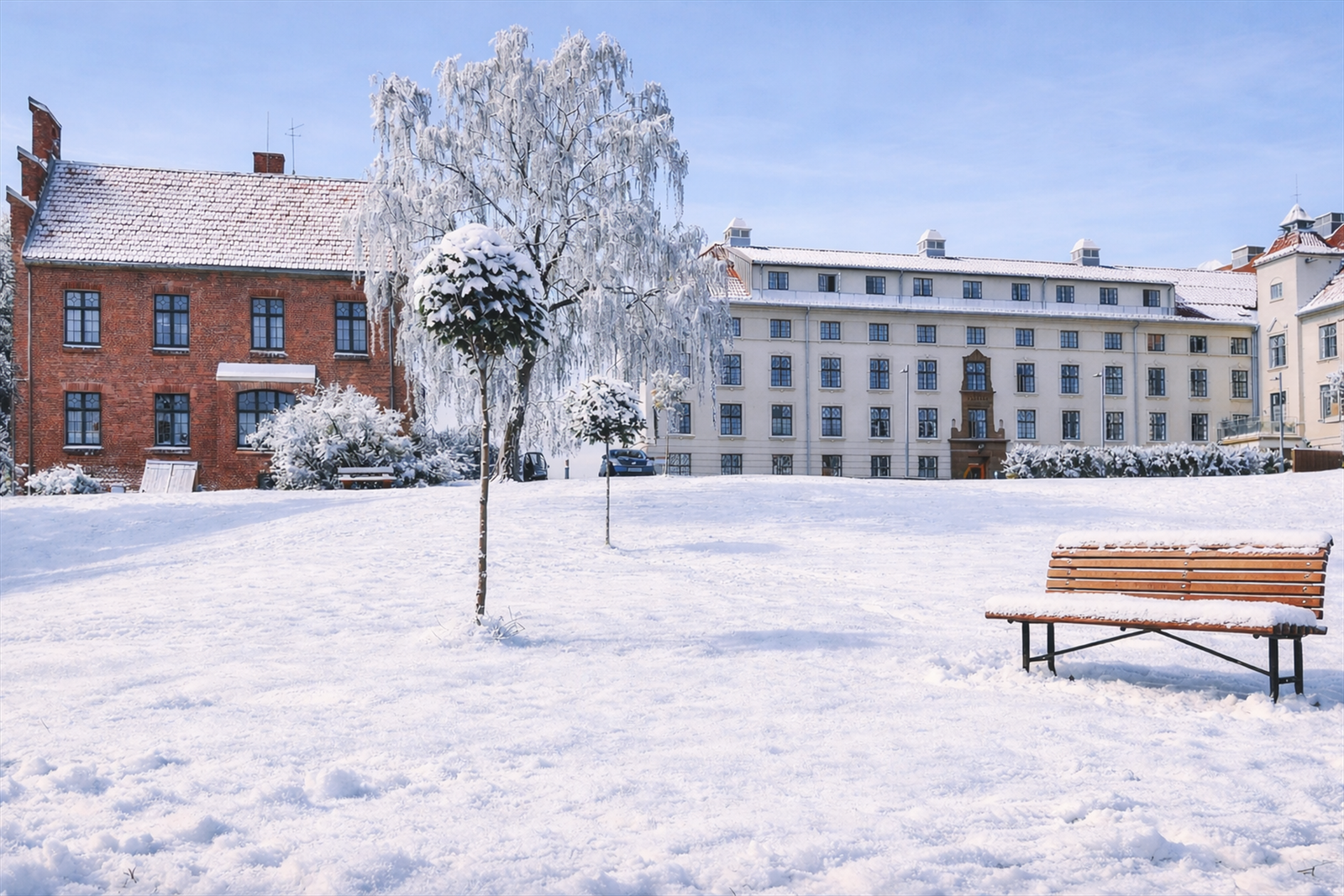 Velkommen til Gamle Ringeriksvei 21C - Vinterredigert bilde Galleribilde