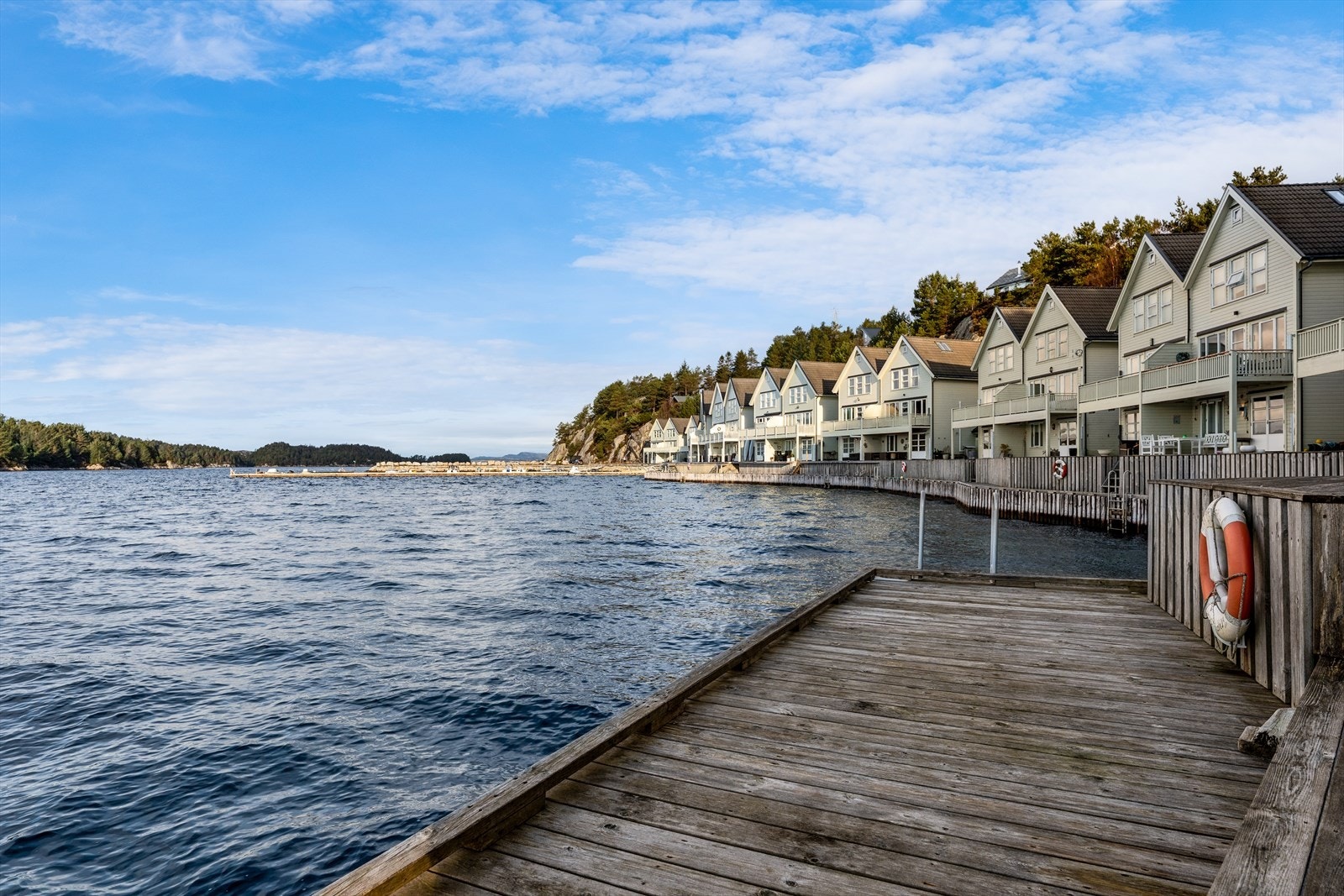 Her får man gode solforhold og nærhet til et variert friluftsområde - et godt alternativ for den som ønsker fritidsbolig ved havet Galleribilde