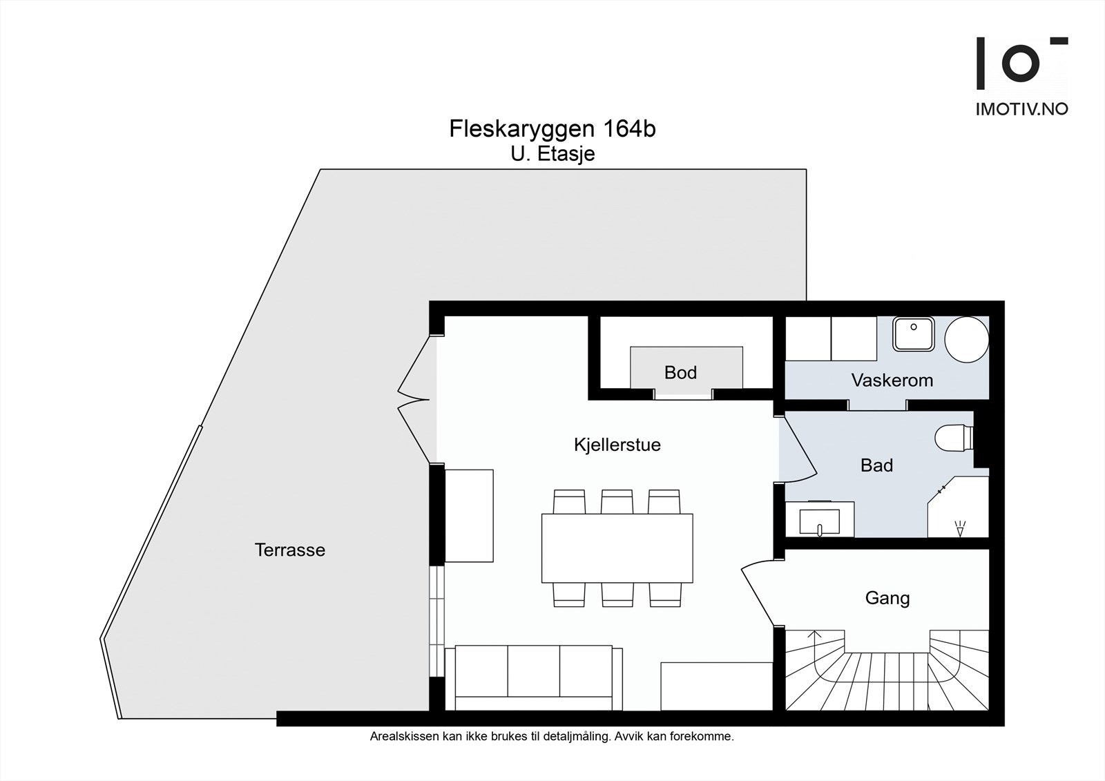 Planskisse | Under etasje Galleribilde