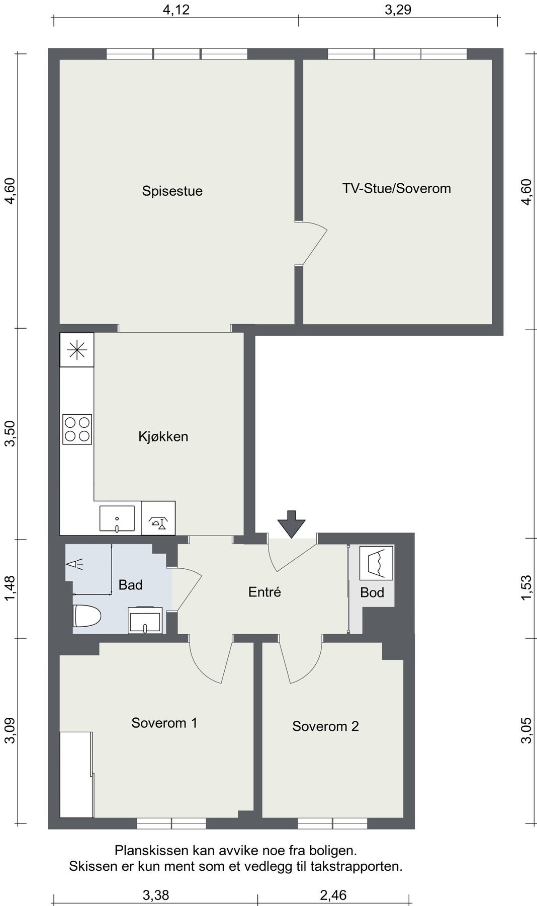 Planløsning. Galleribilde