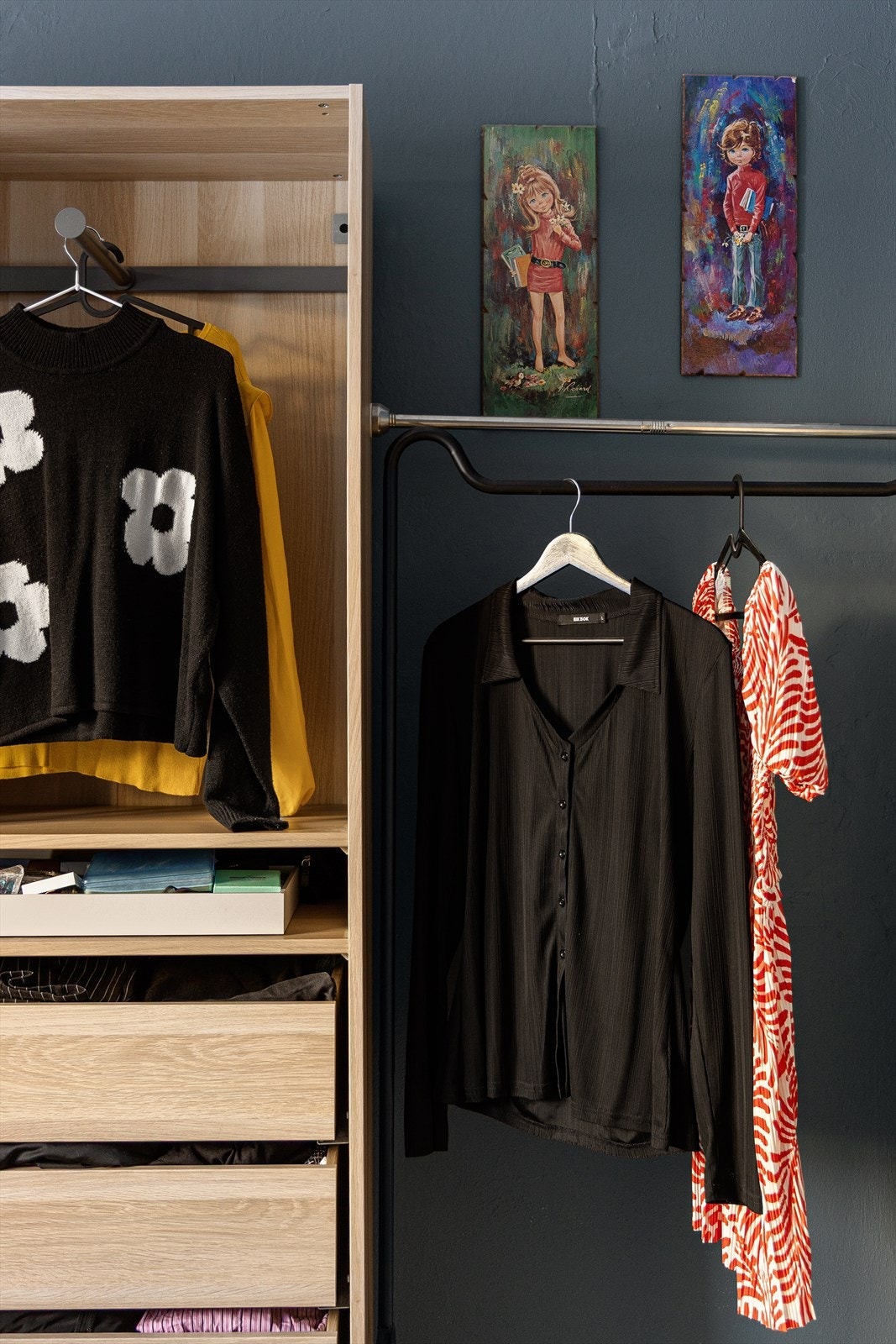 Her er det rikelig med oppbevaringsplass. Galleribilde