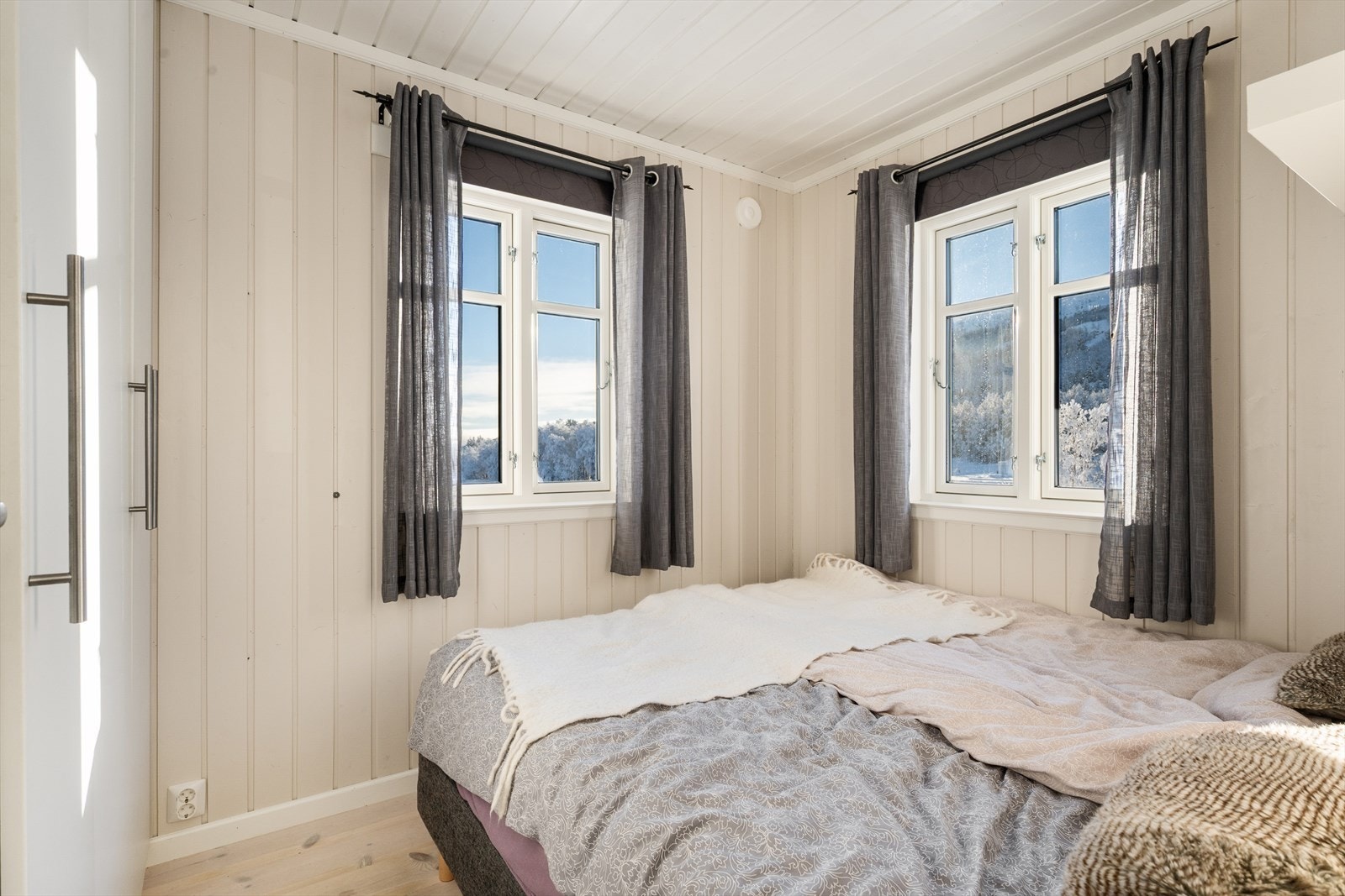 I 1.etasje er det to soverom. Galleribilde