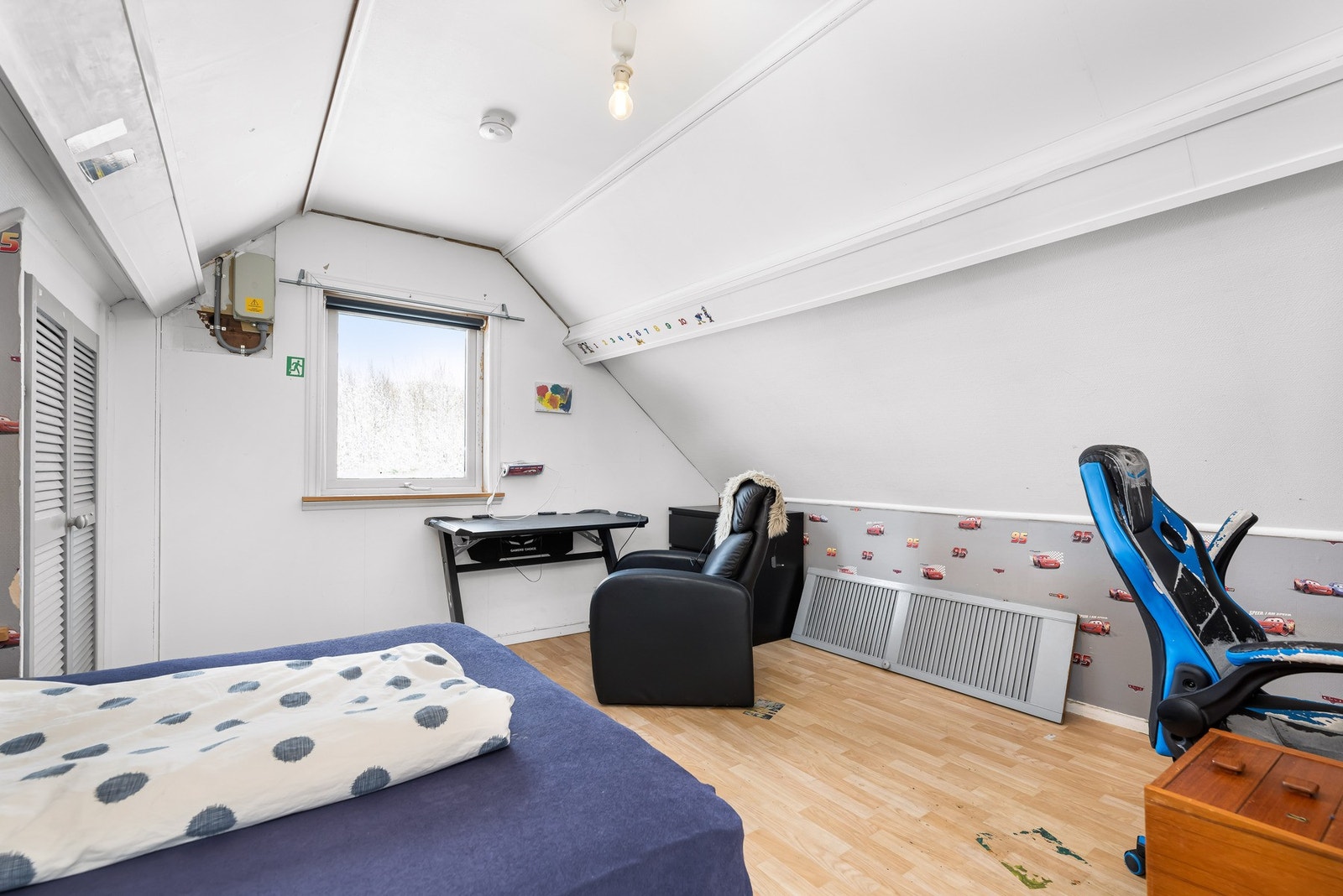 Det største soverommet er naturlig benyttet som hovedsoverom. Galleribilde