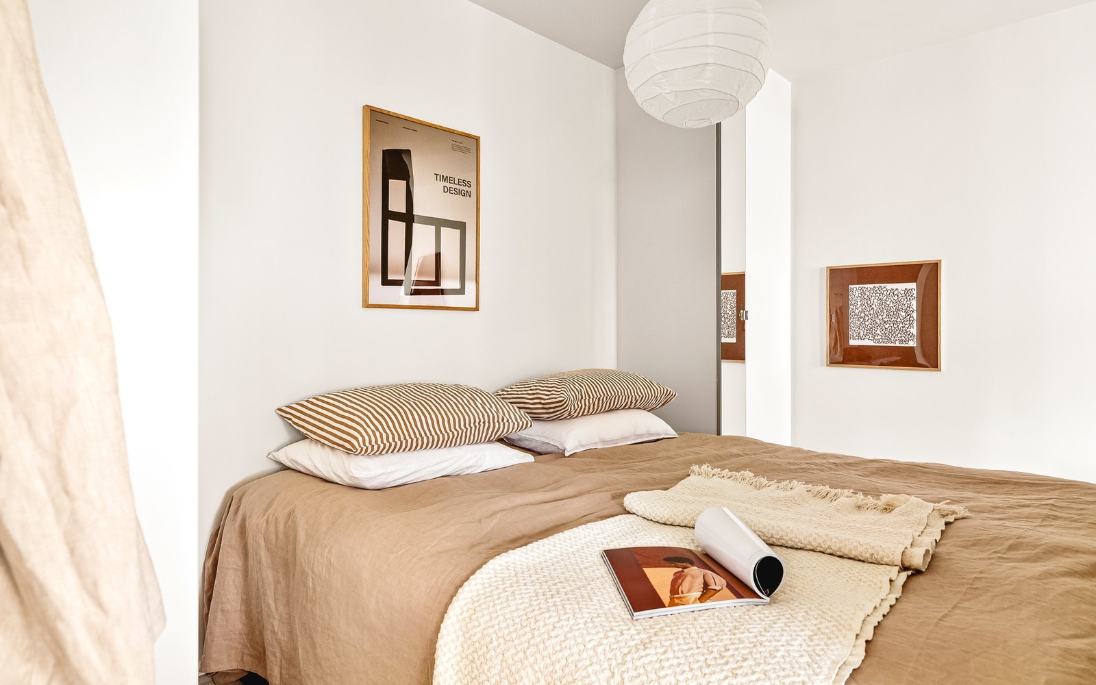 Videre fra stuen kommer en til sovealkoven på 7 kvm. Galleribilde