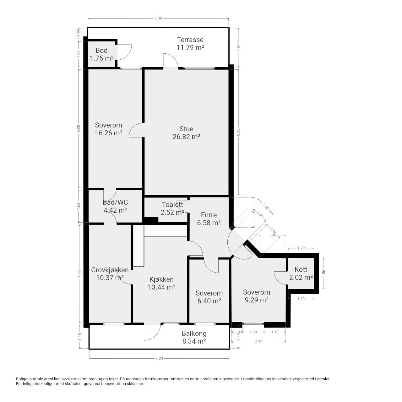 Plantegning 3. etasje. Galleribilde