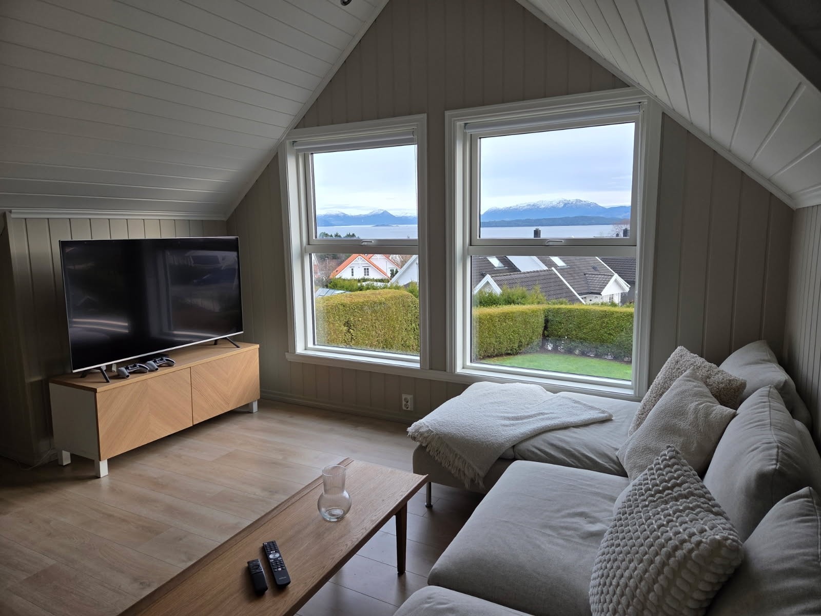 Flott utsikt. Galleribilde