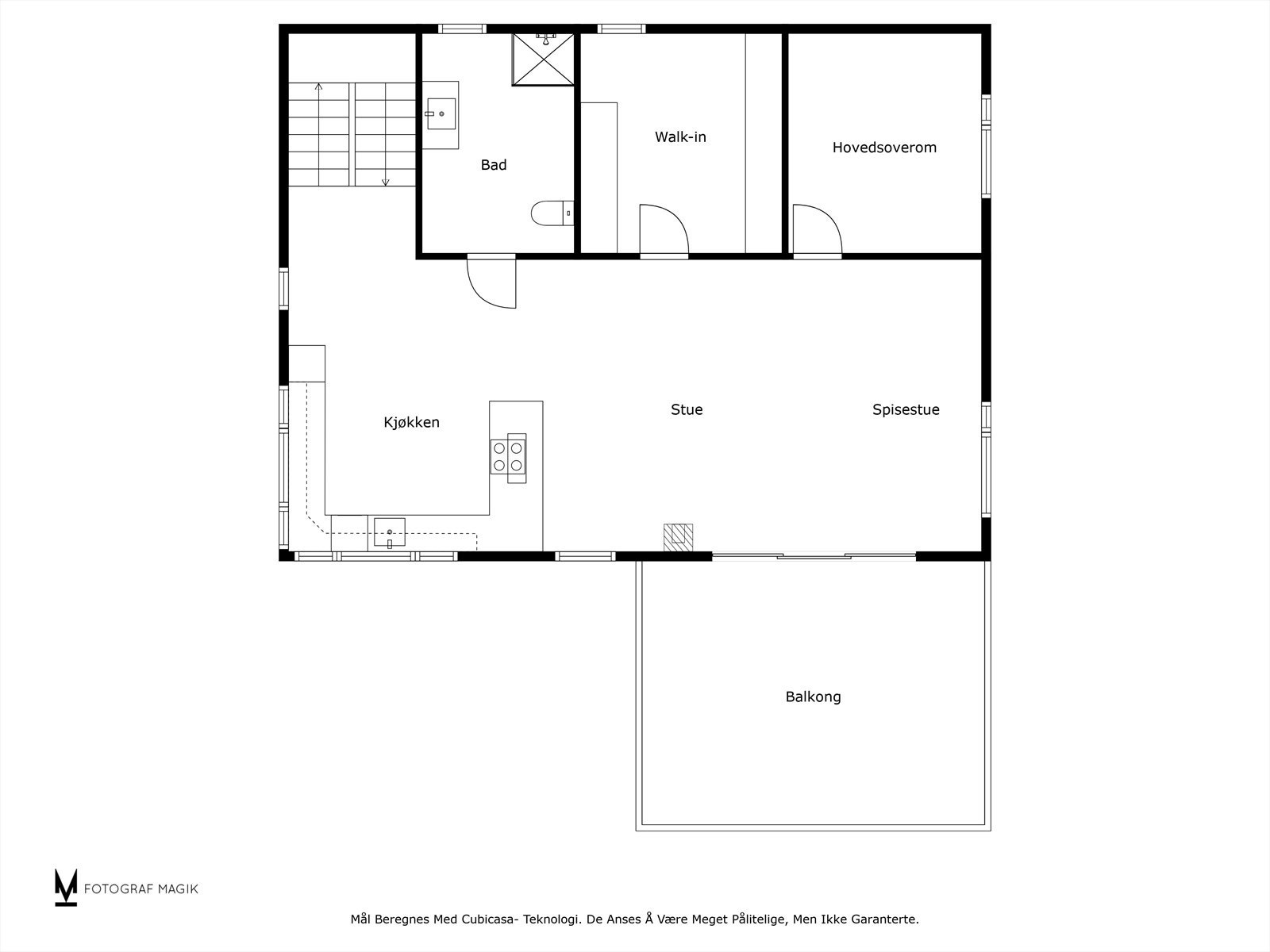 Plantegning - 2. etasje. Galleribilde