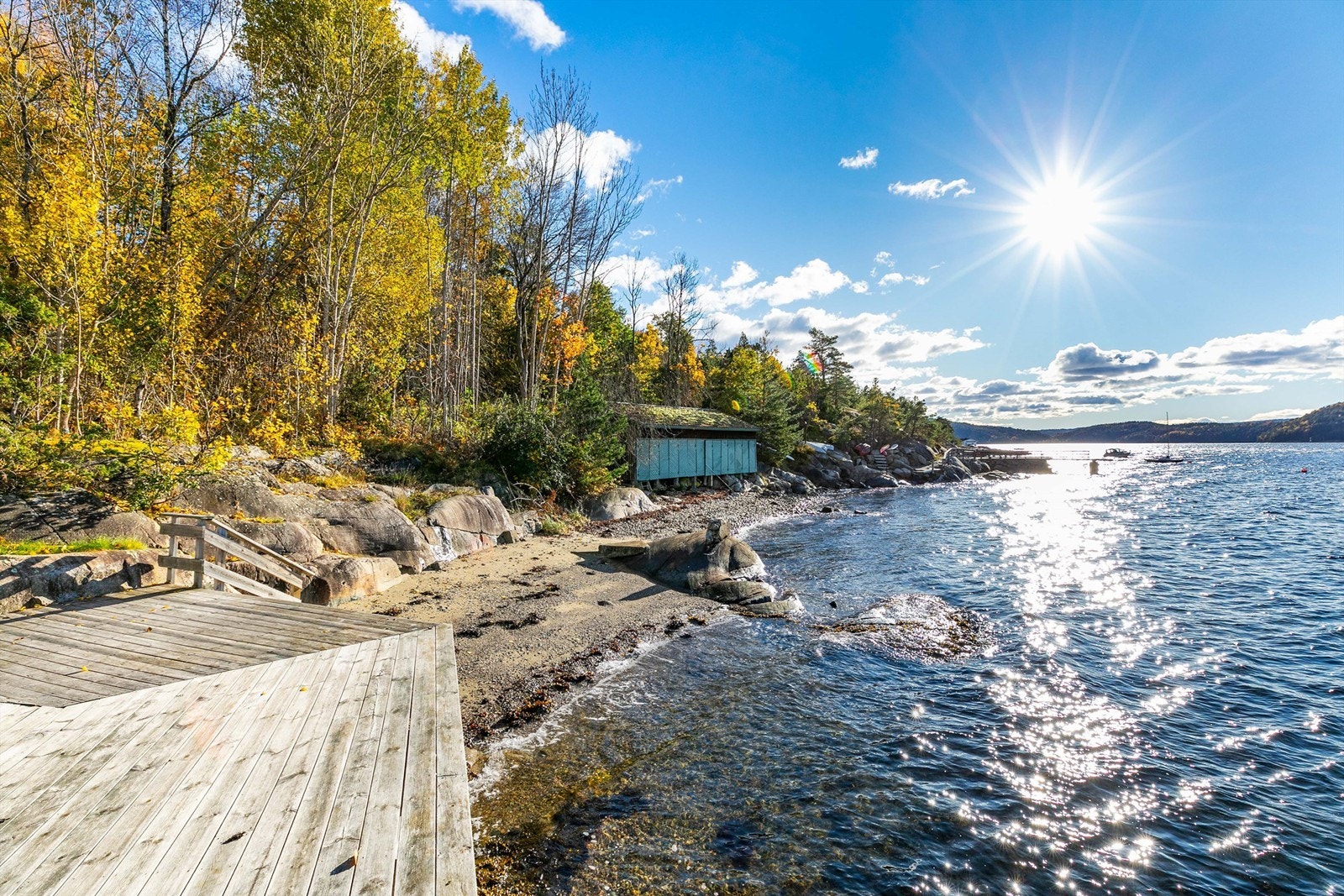 Solforholdene på eiendommen er upåklagelige. Galleribilde