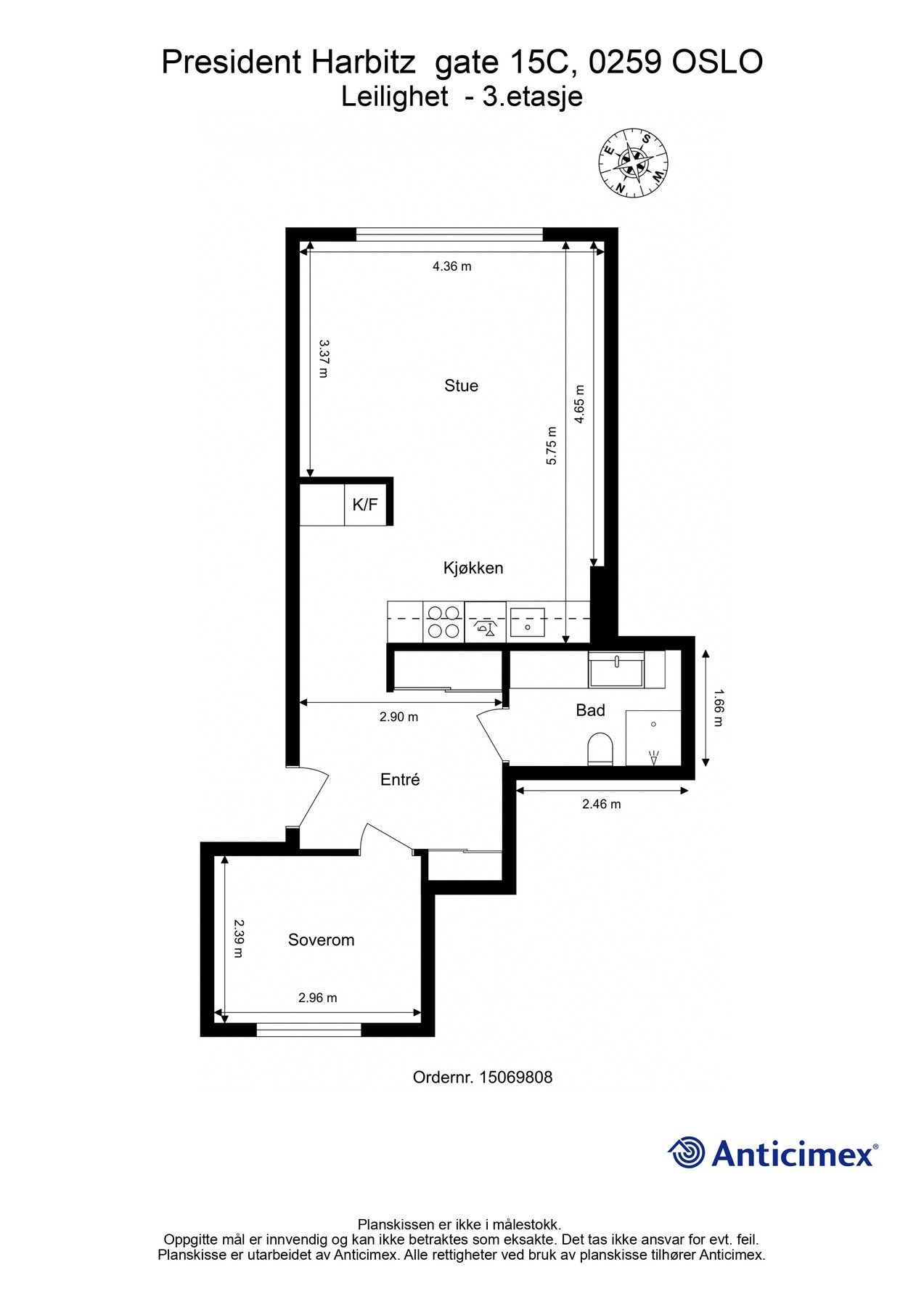 Plantegning. Galleribilde