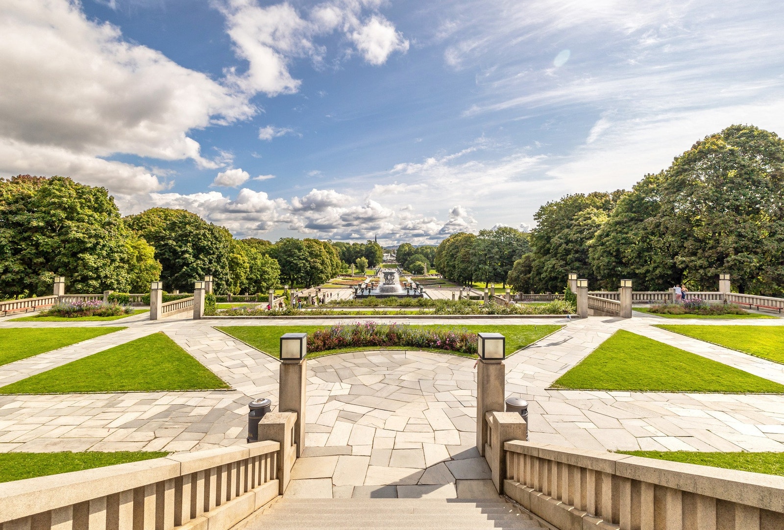 Kort vei til flotte turmuligheter i Vigelandsparken. Galleribilde