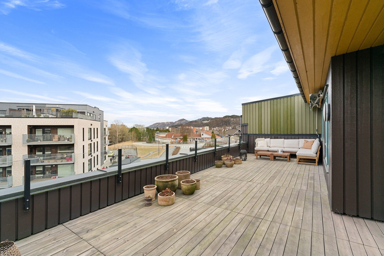 Et perfekt sted å nyte kveldssolen og den flotte utsikten. Galleribilde