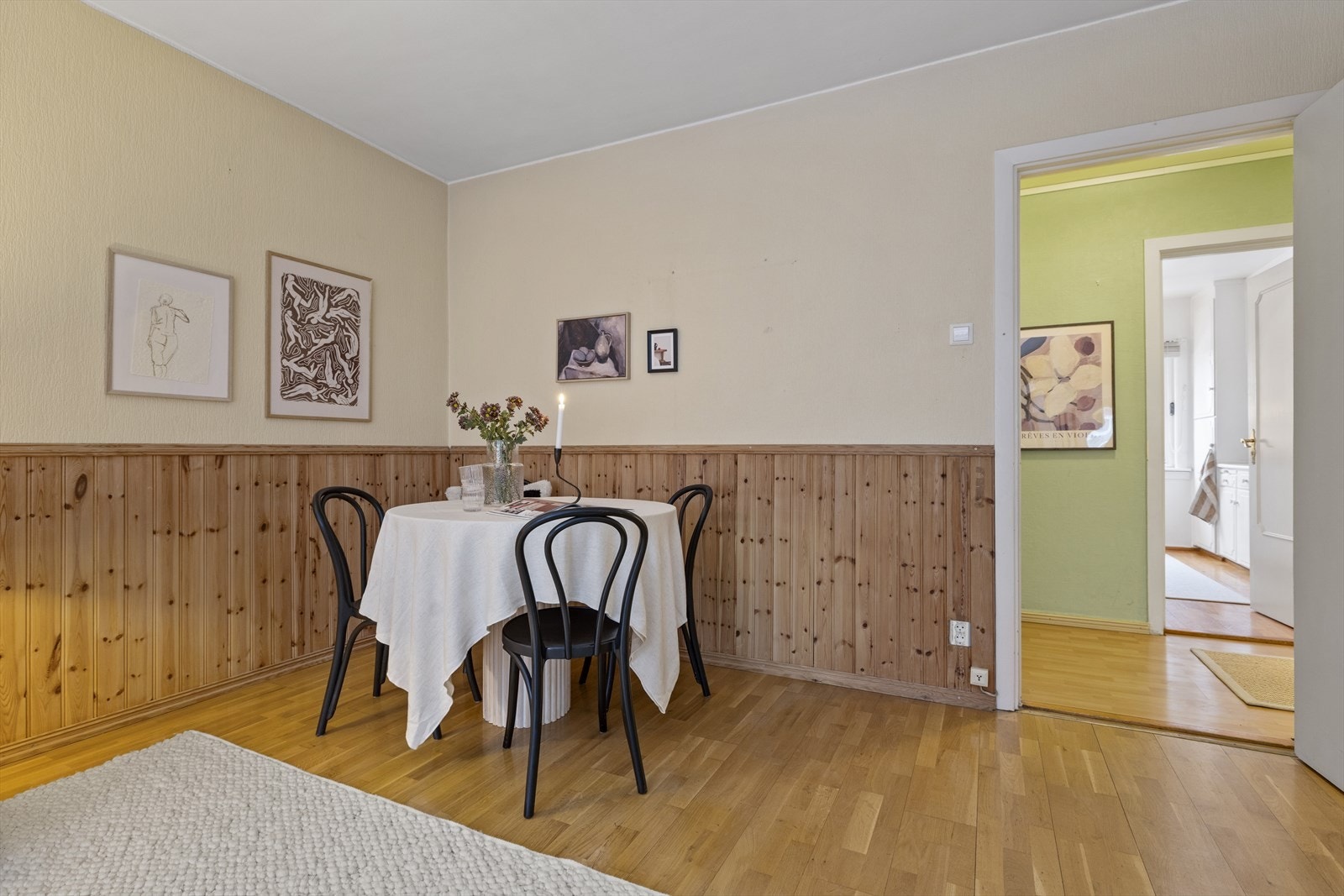 Leiligheten har store gode rom og en god planløsning Galleribilde