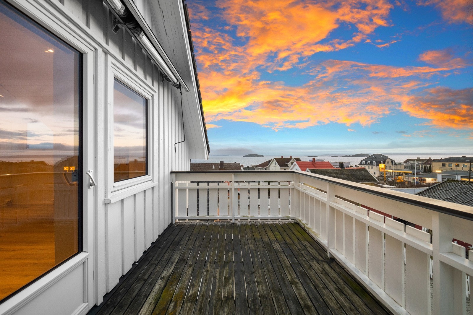 Stemningsbilde kveld Galleribilde