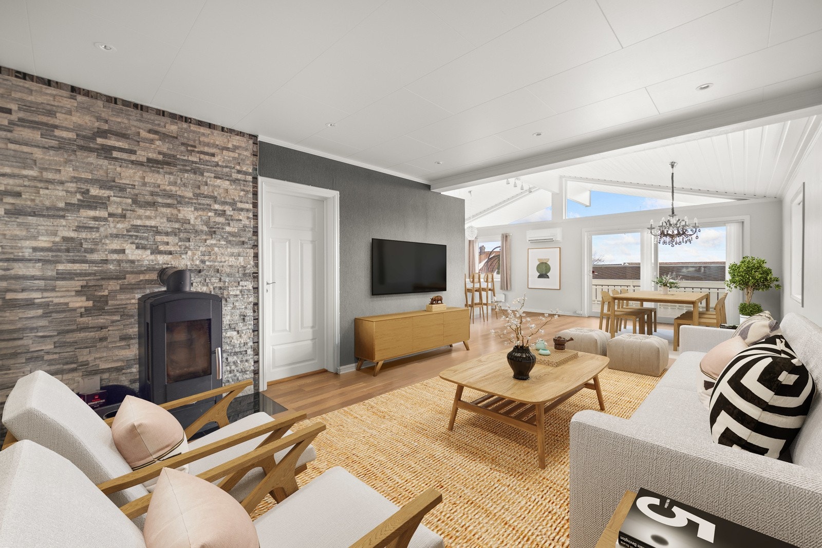 Boligen er vesentlig påkostet siste årene, og fremstår innbydende og smakfull! Galleribilde