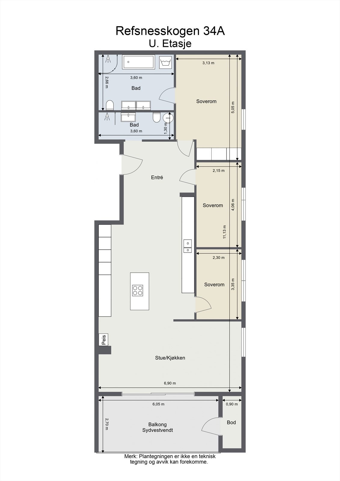 Plantegning. Galleribilde