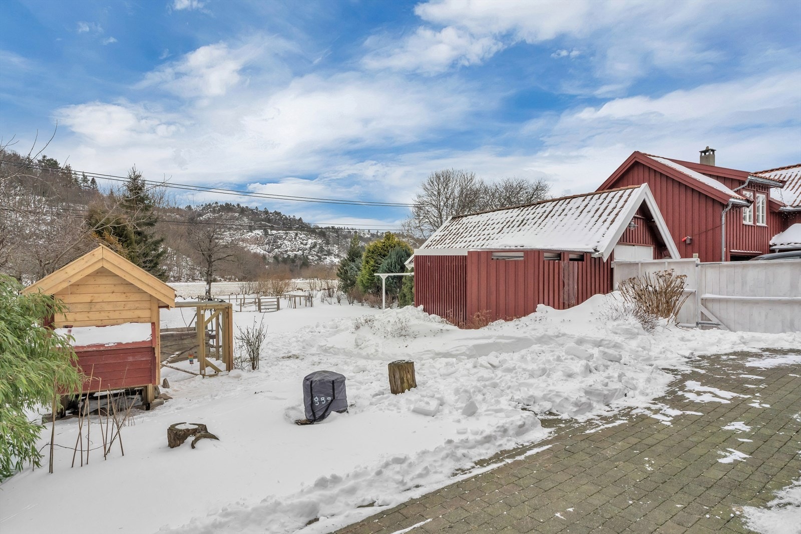 Usjenert hage Galleribilde