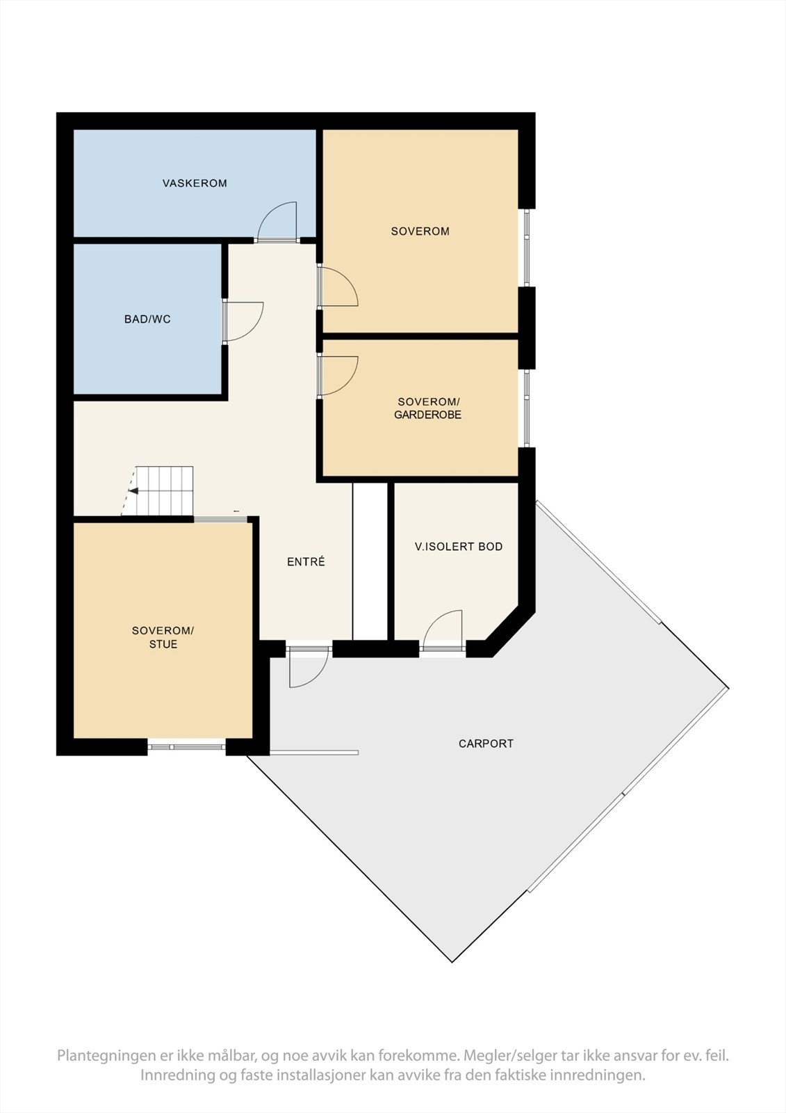 Plantegninger 1. etg. Galleribilde