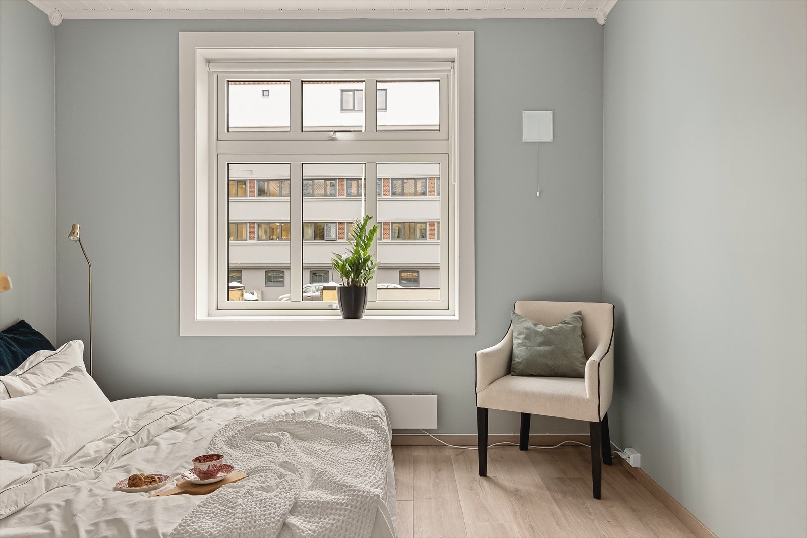 Det andre soverommet måler 10,5 kvm. Galleribilde