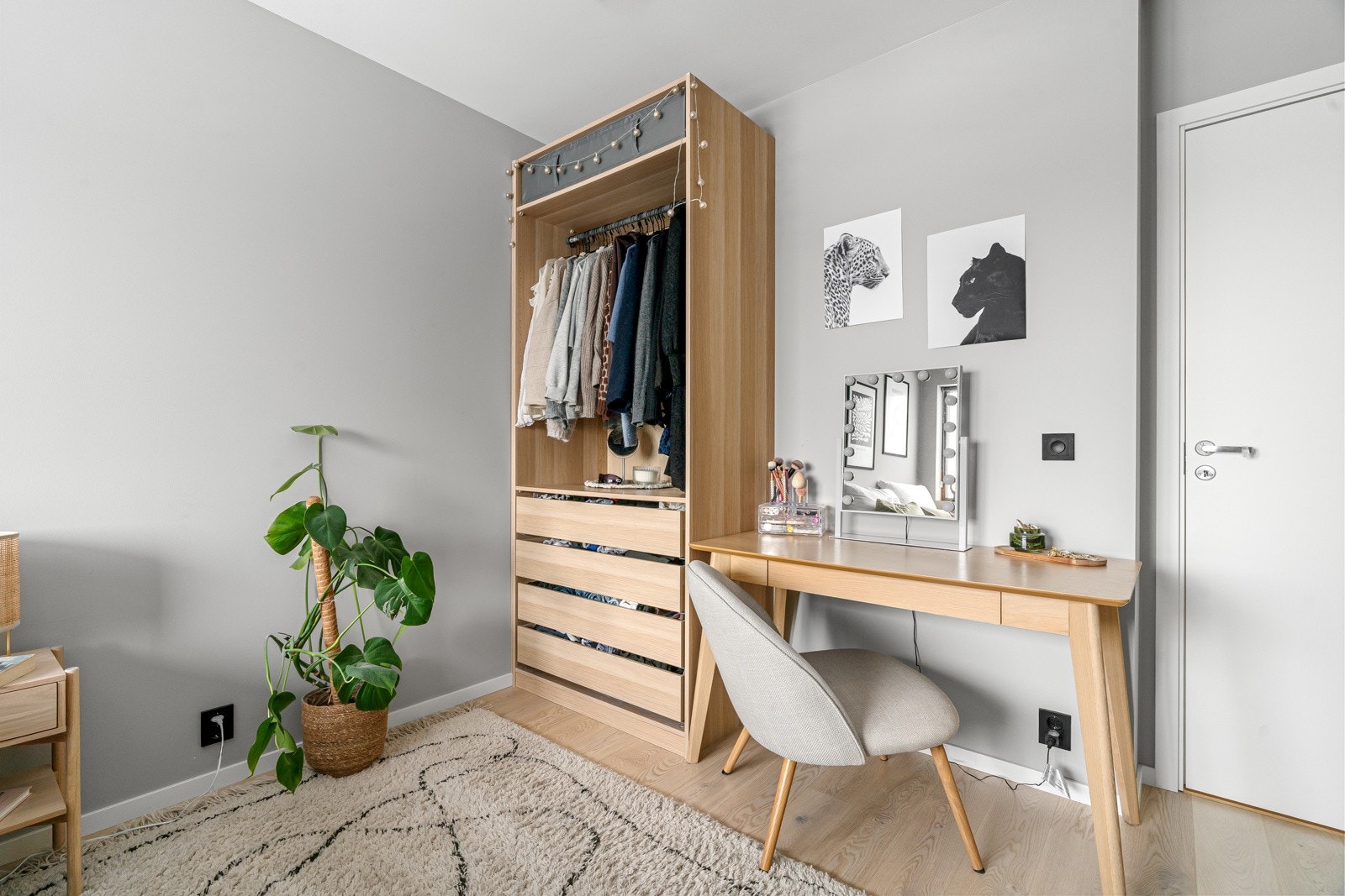 Her er det også plass til etablering av hjemmekontor. Galleribilde