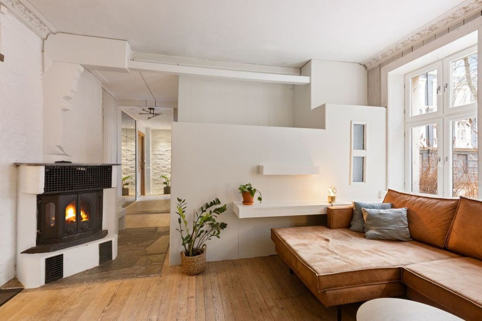 En spennende leilighet med mange kreative løsninger. Galleribilde