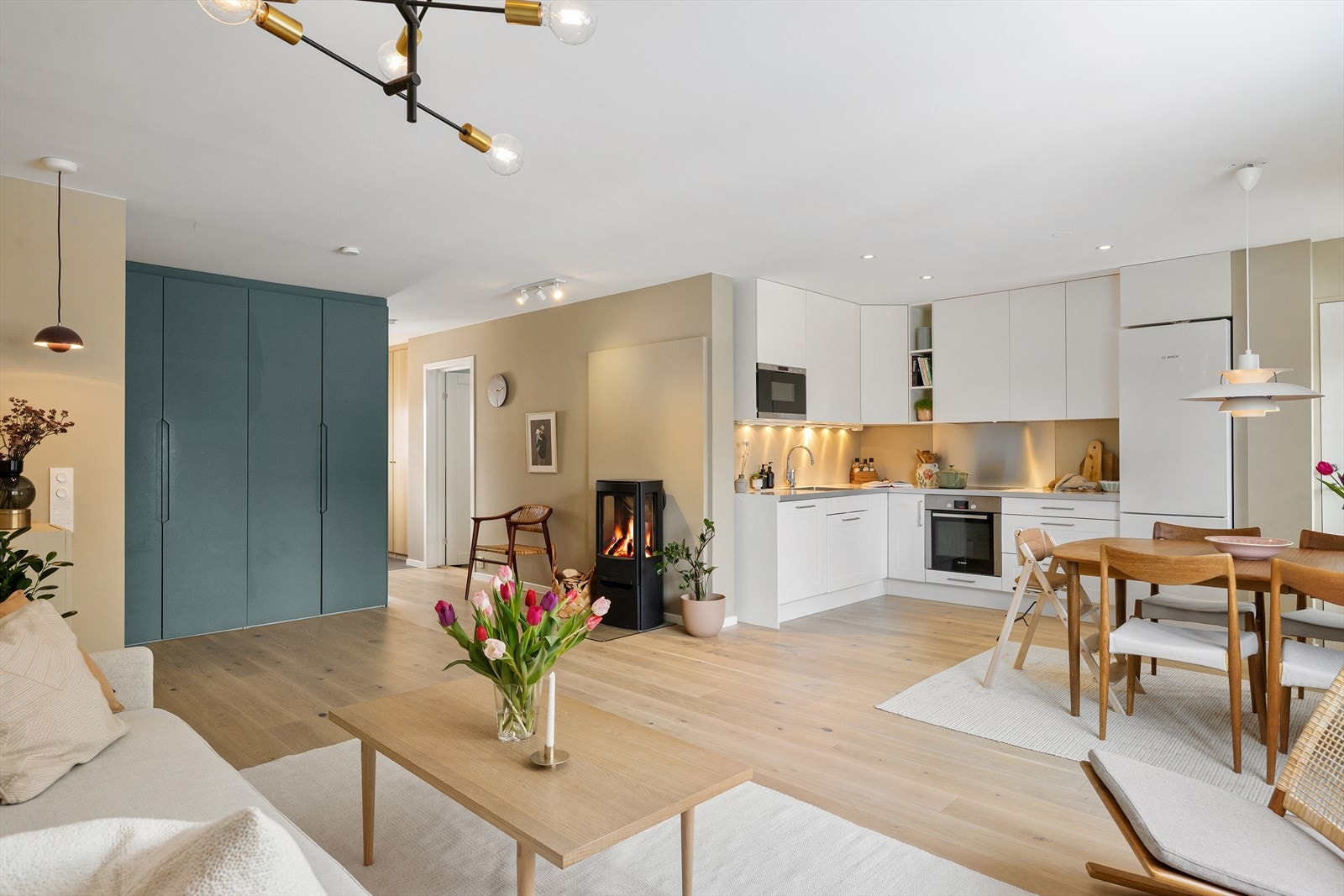 Et virkelig flott oppholdsrom. Galleribilde