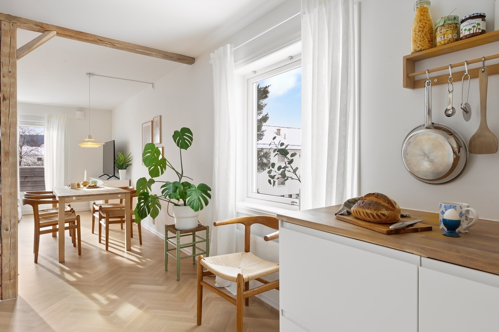 Ny planløsning sikrer rikelig med lysinnslipp fra flere vinkler. Galleribilde