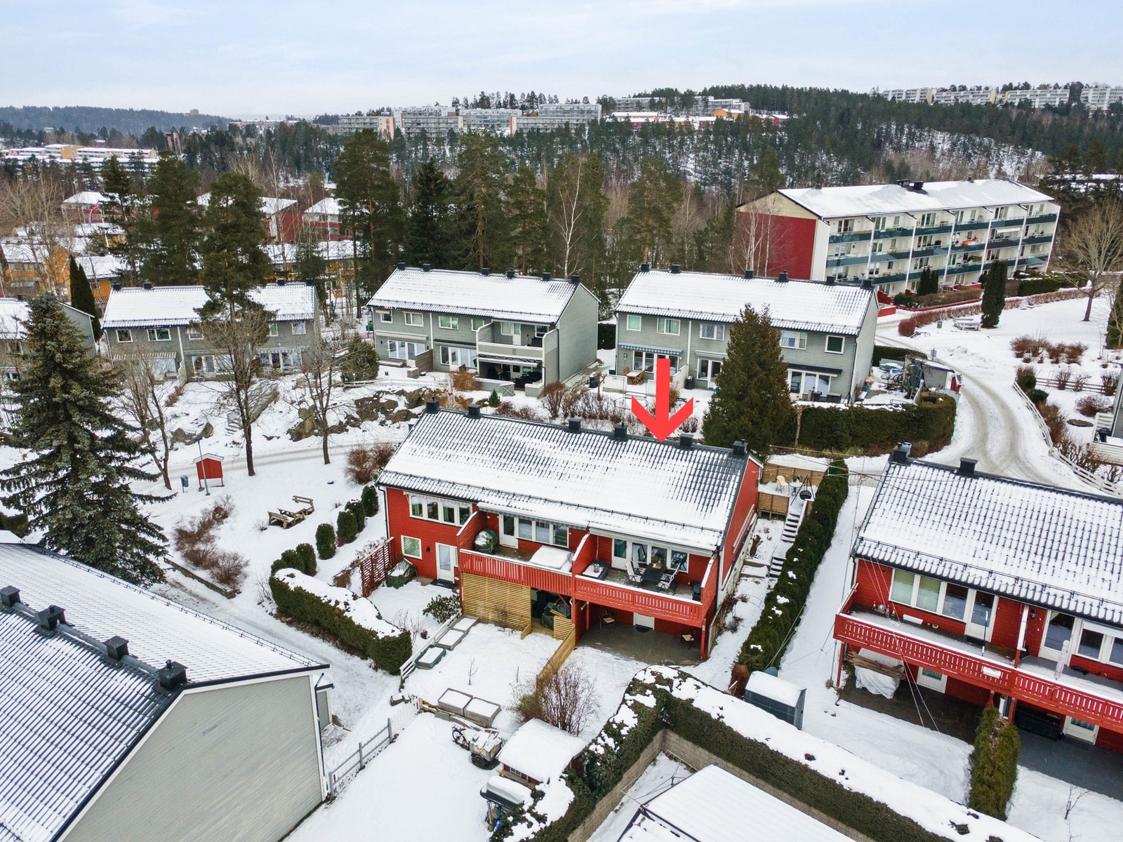 Vestvendt og solrik beliggenhet. Galleribilde
