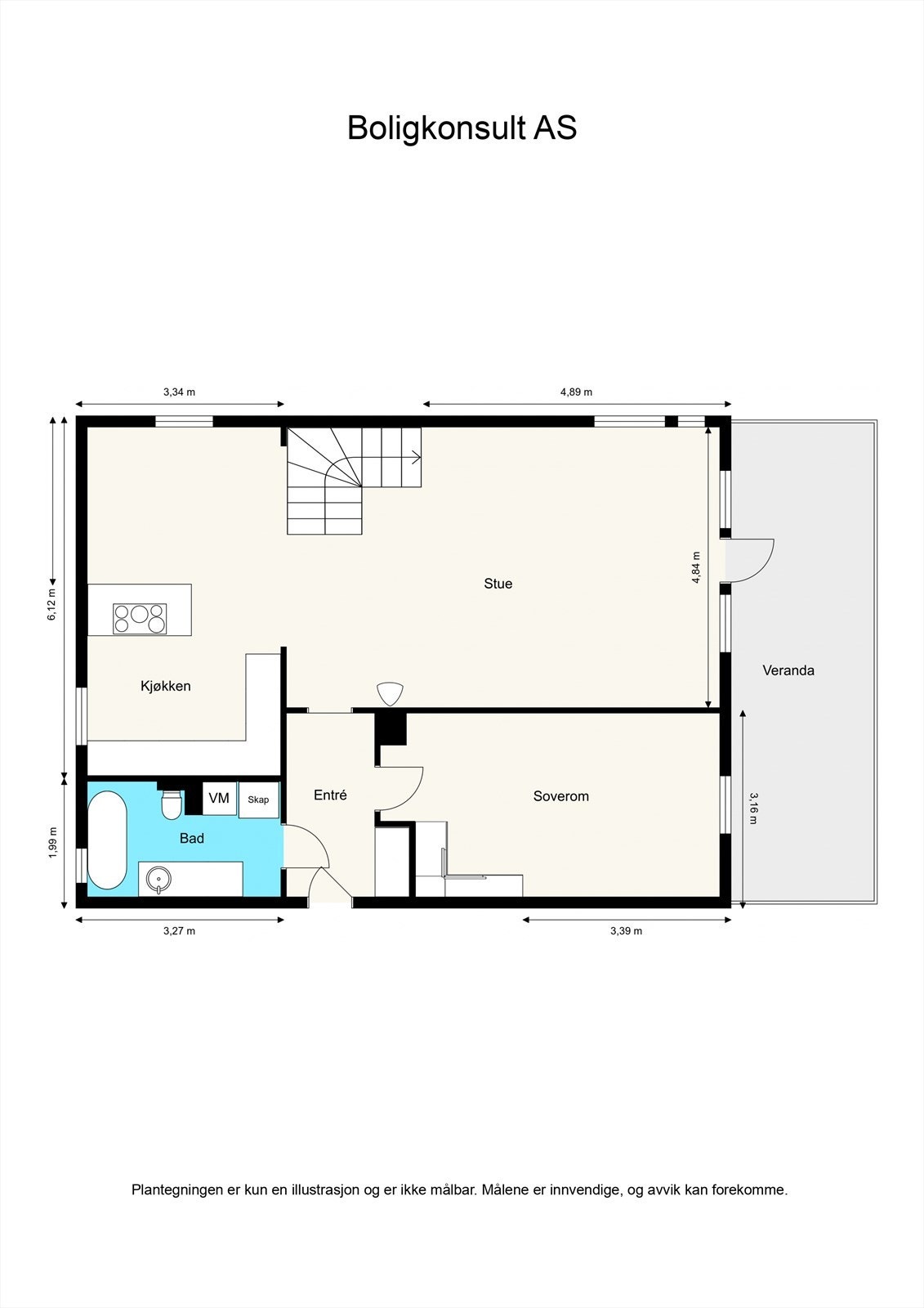 Plantegning 1.etasje. Galleribilde