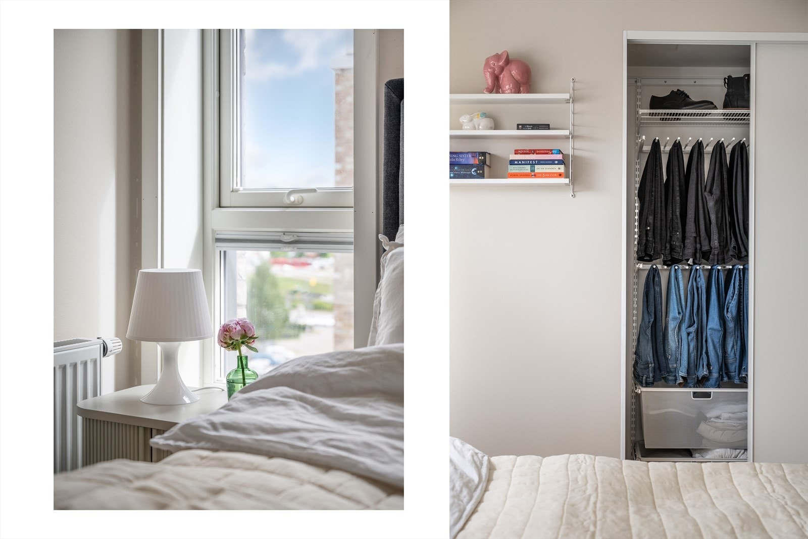 Smakfulle detaljer og god oppbevaring gjør hovedsoverommet både funksjonelt og lunt. Galleribilde