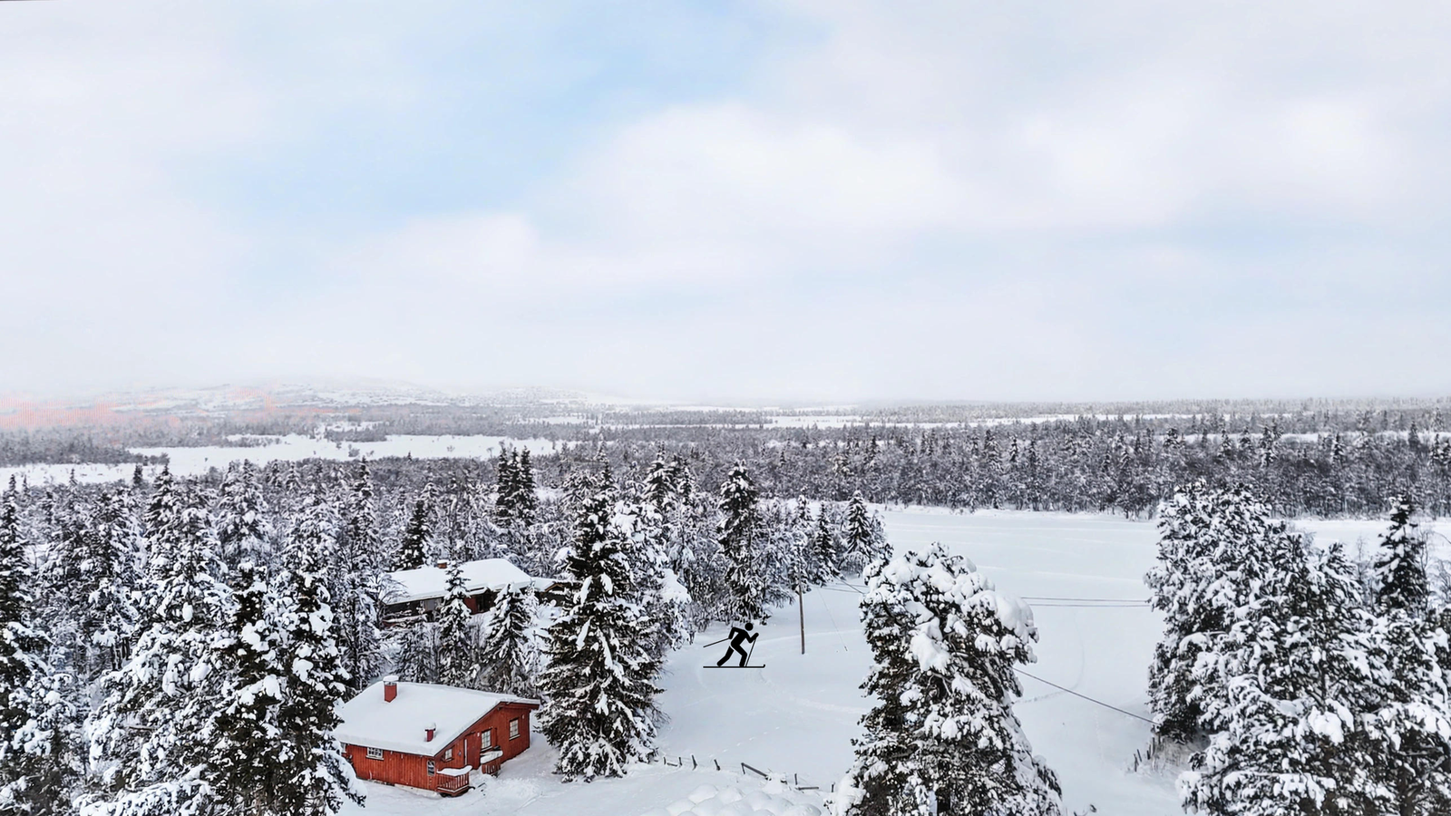 Med nærhet til skiløyper og turstier er dette et godt utgangspunkt for den aktive. Galleribilde