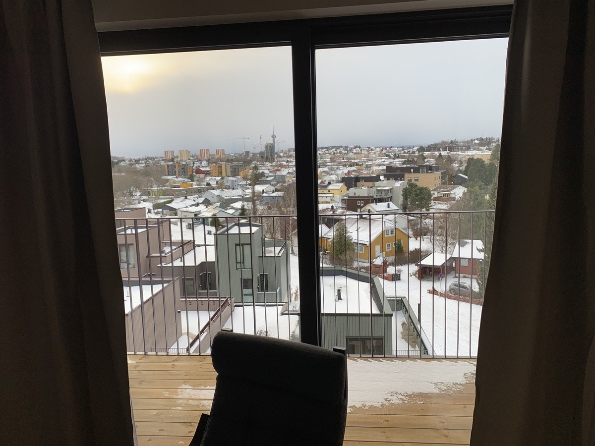 Balkong med utsikt mot sør/vest Galleribilde