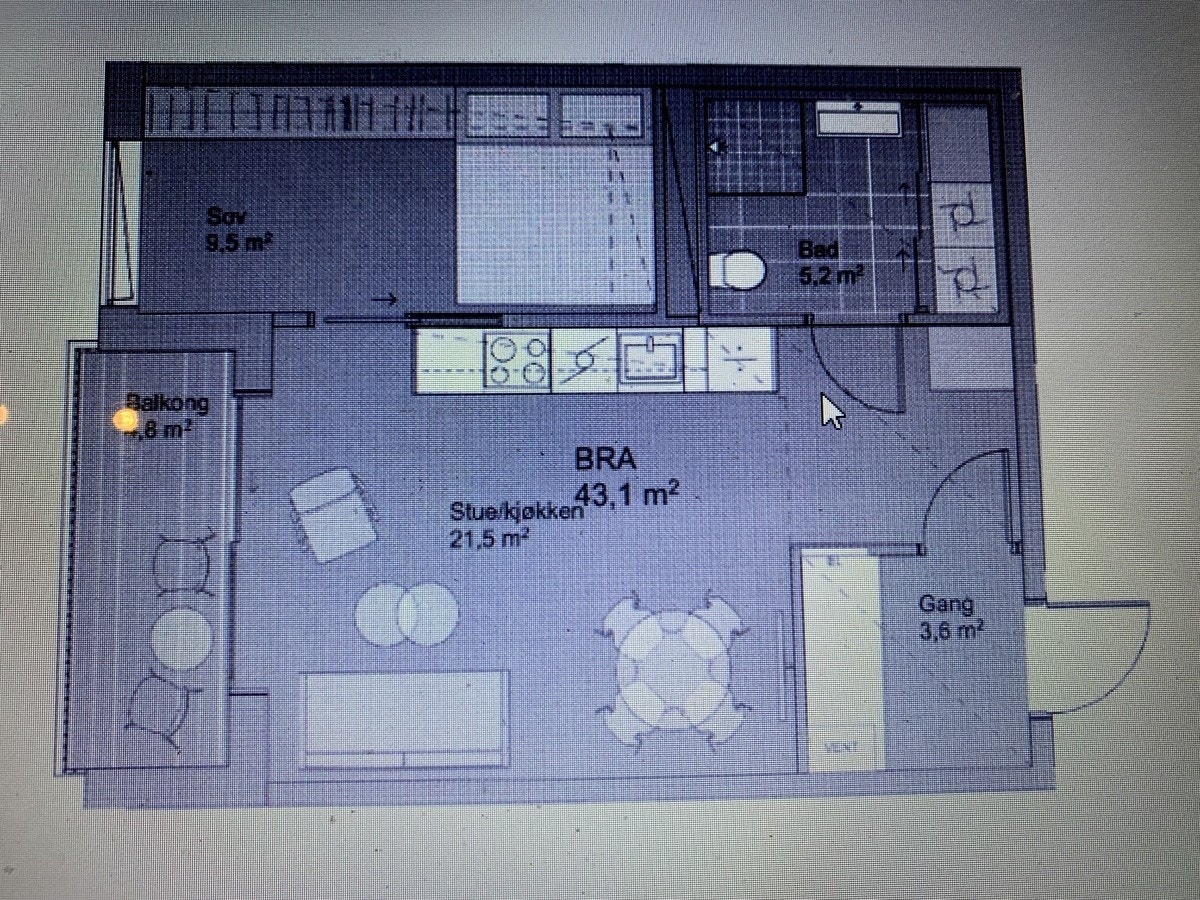 Rominndeling Galleribilde