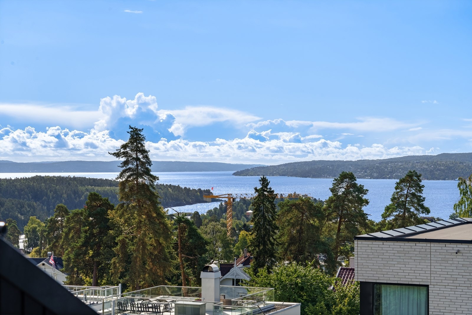 Fantastisk panoramautsikt over fjorden - en av de sjeldne! Galleribilde