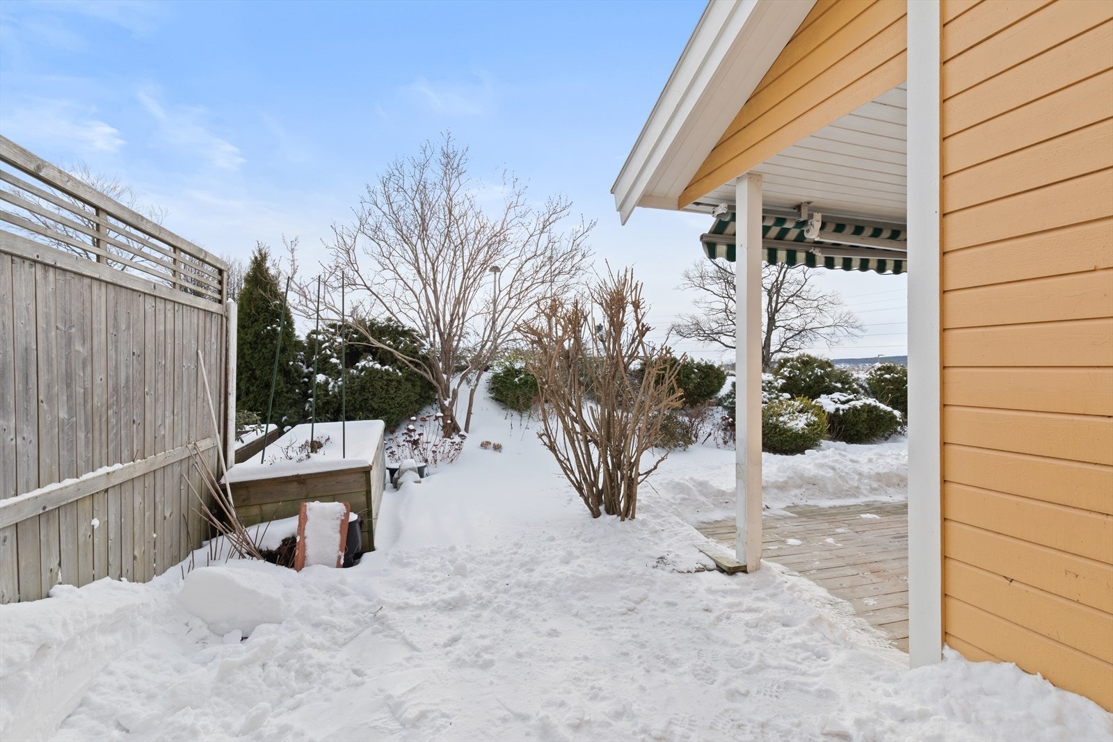 Levegger sørger for fin skjerming. Galleribilde