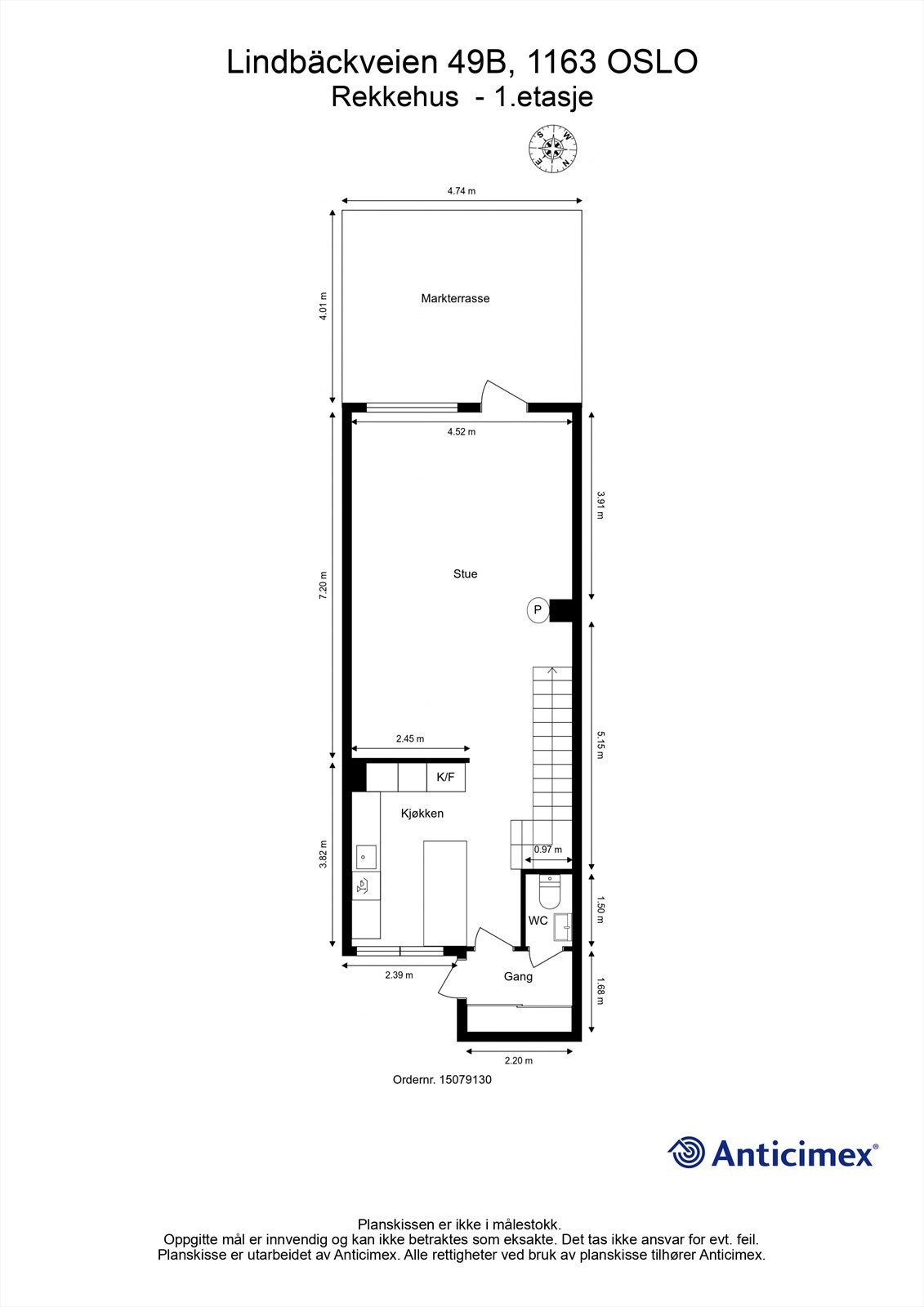Plantegning - 1. etasje Galleribilde