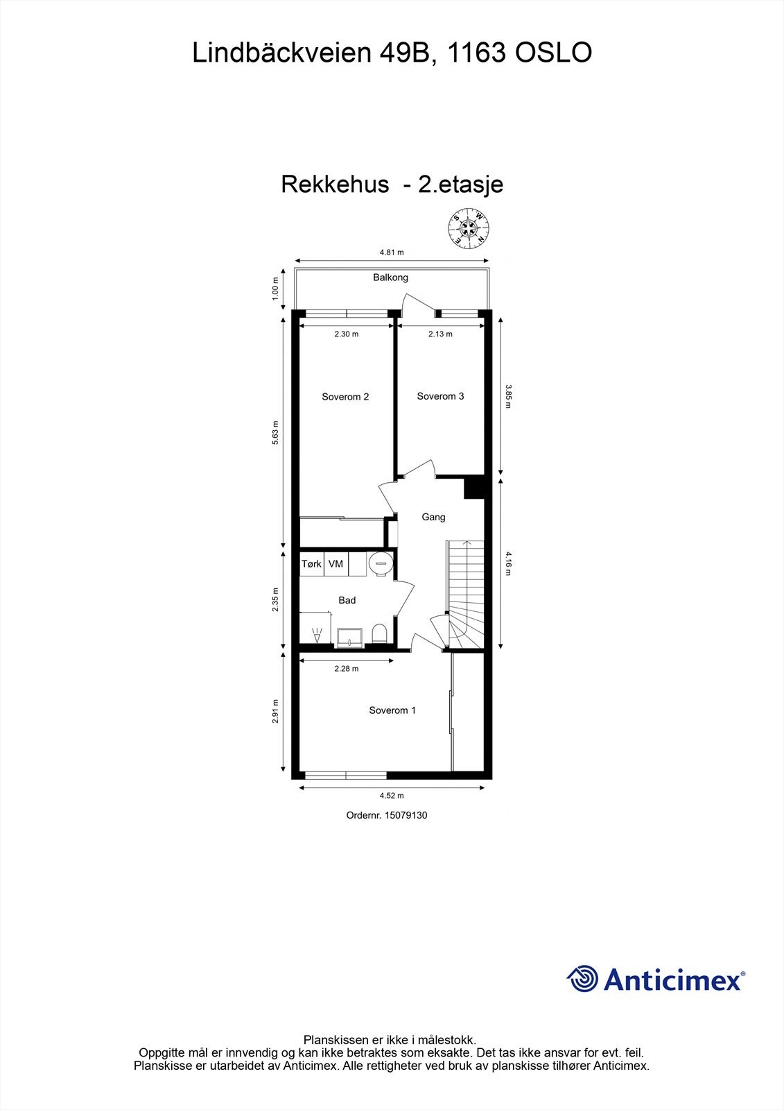 Plantegning - 2. etasje Galleribilde