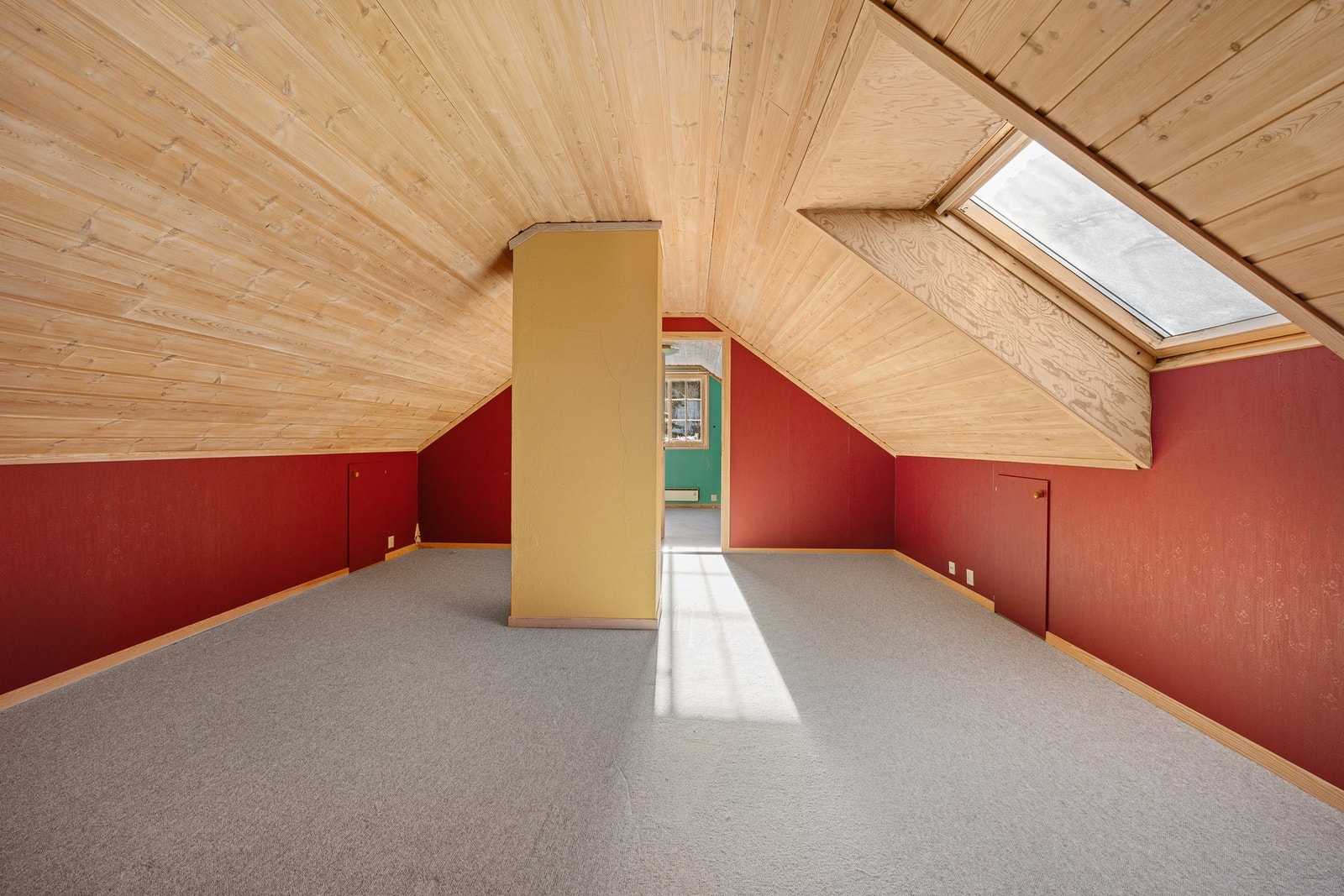 Innredet loft Galleribilde